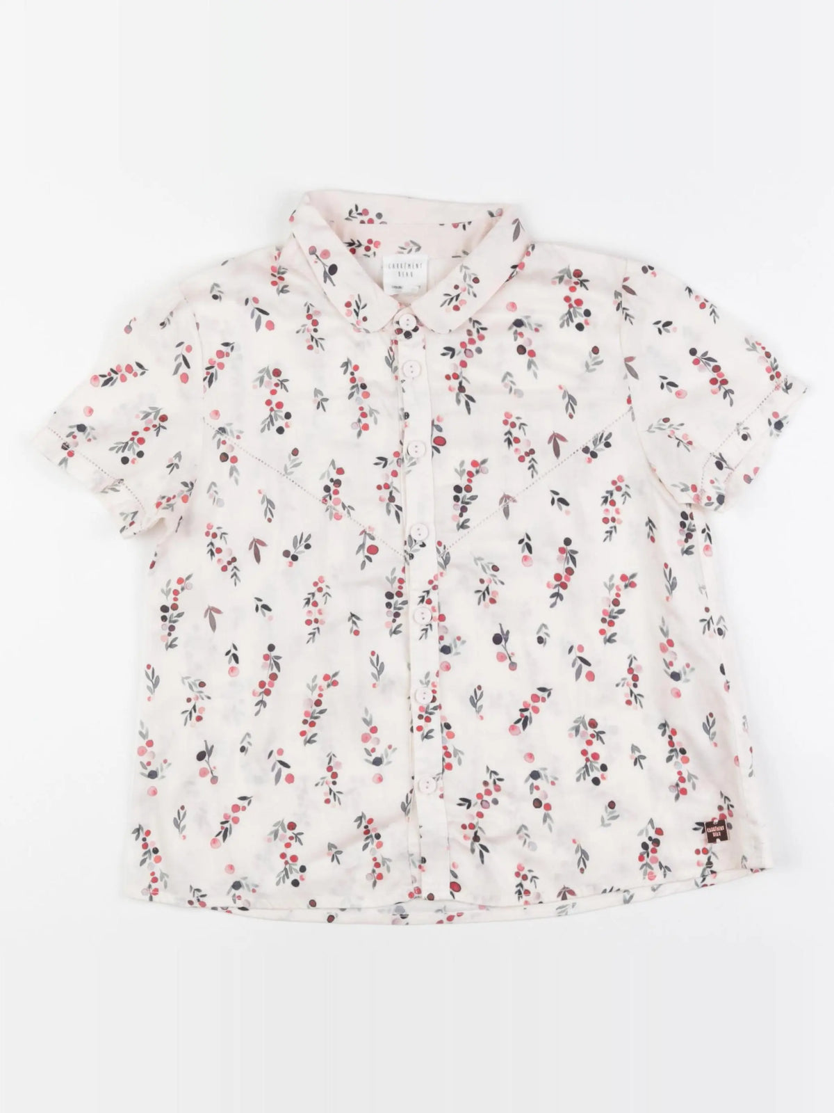Carrément Beau - chemise rose - 10 ans