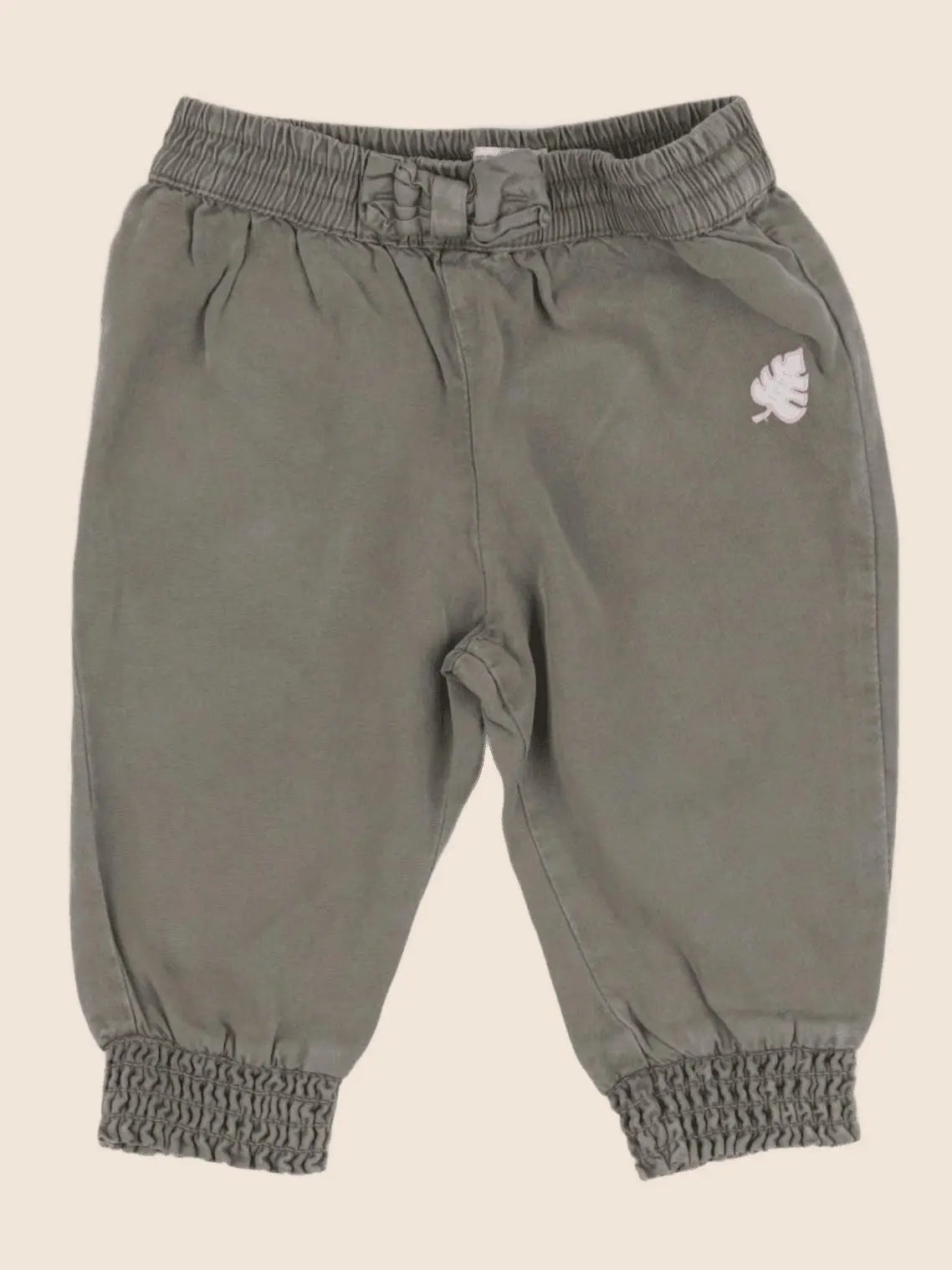 IKKS - pantalon vert - 6 mois