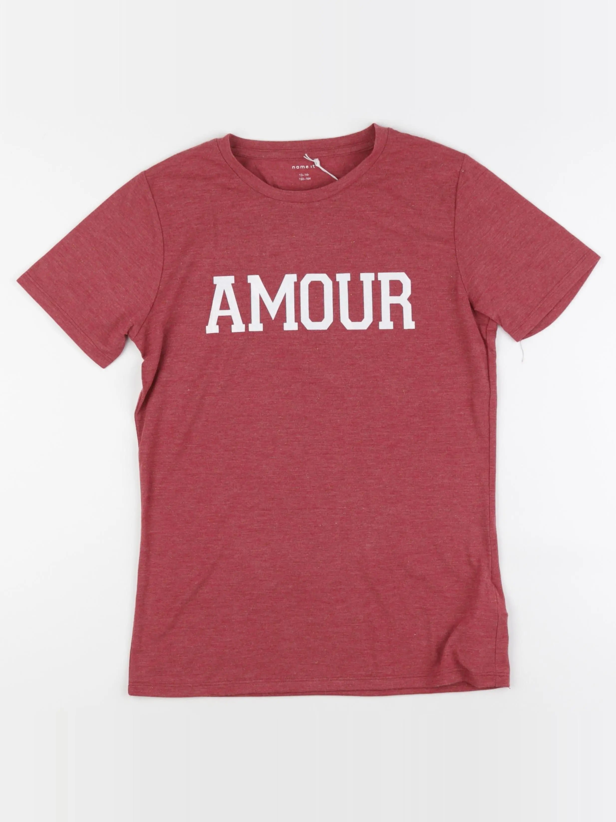 Name it - tee-shirt rouge - 13/14 ans