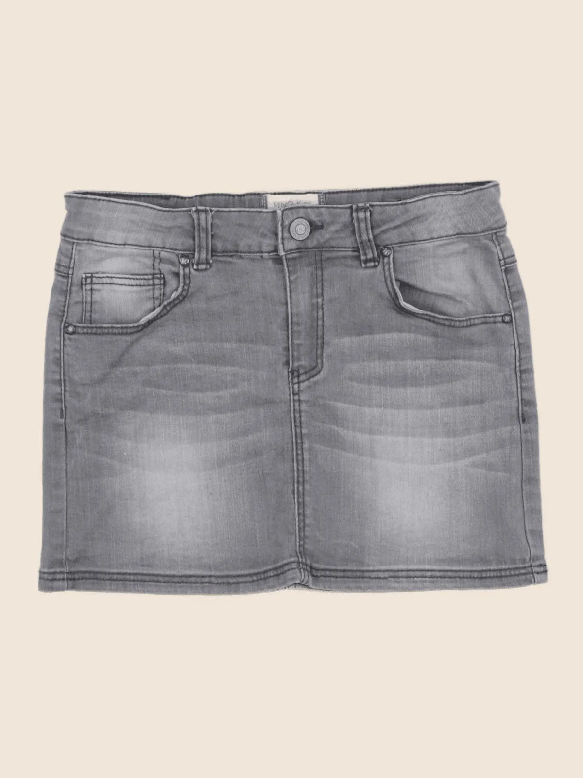 Mango - jupe gris - 9/10 ans