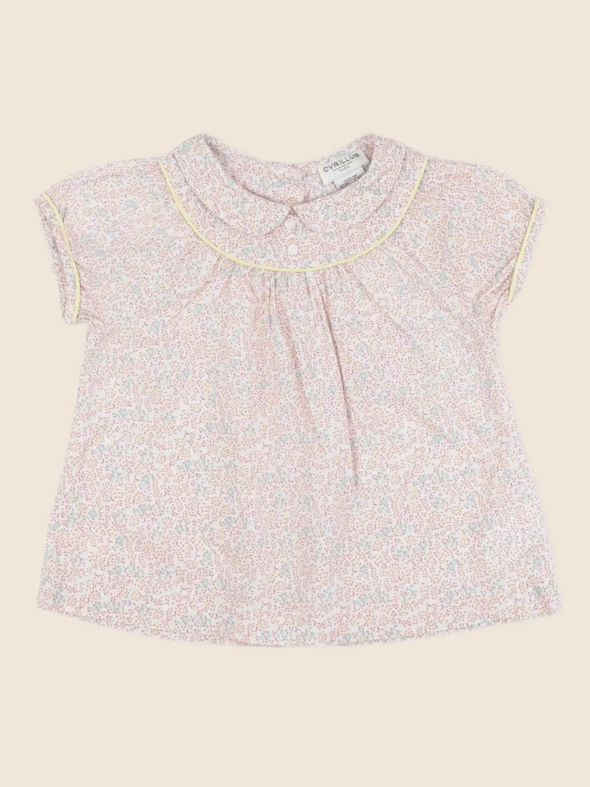 Cyrillus - blouse multicolore - 24 mois