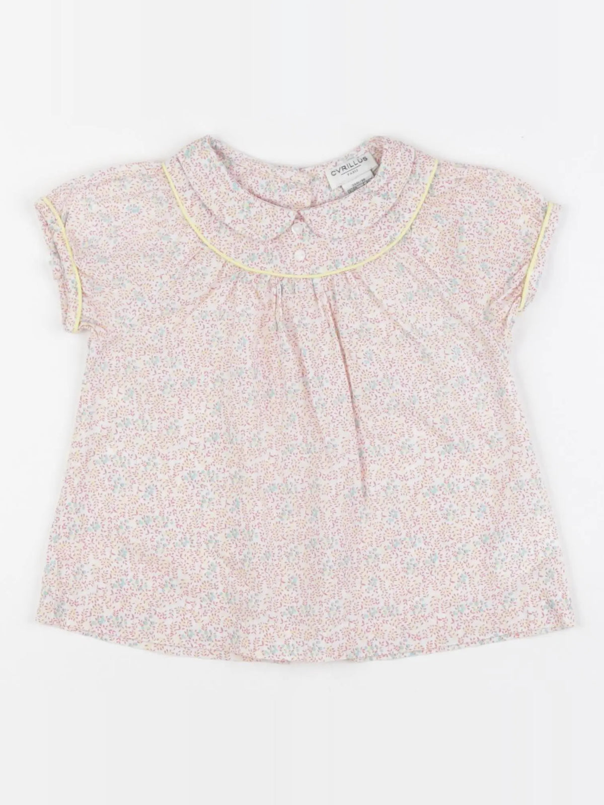 Cyrillus - blouse multicolore - 24 mois