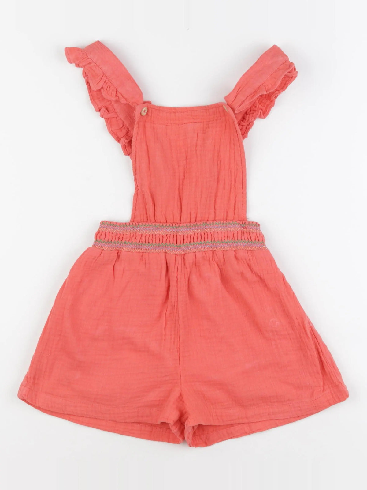 Monoprix - combinaison orange - 8 ans