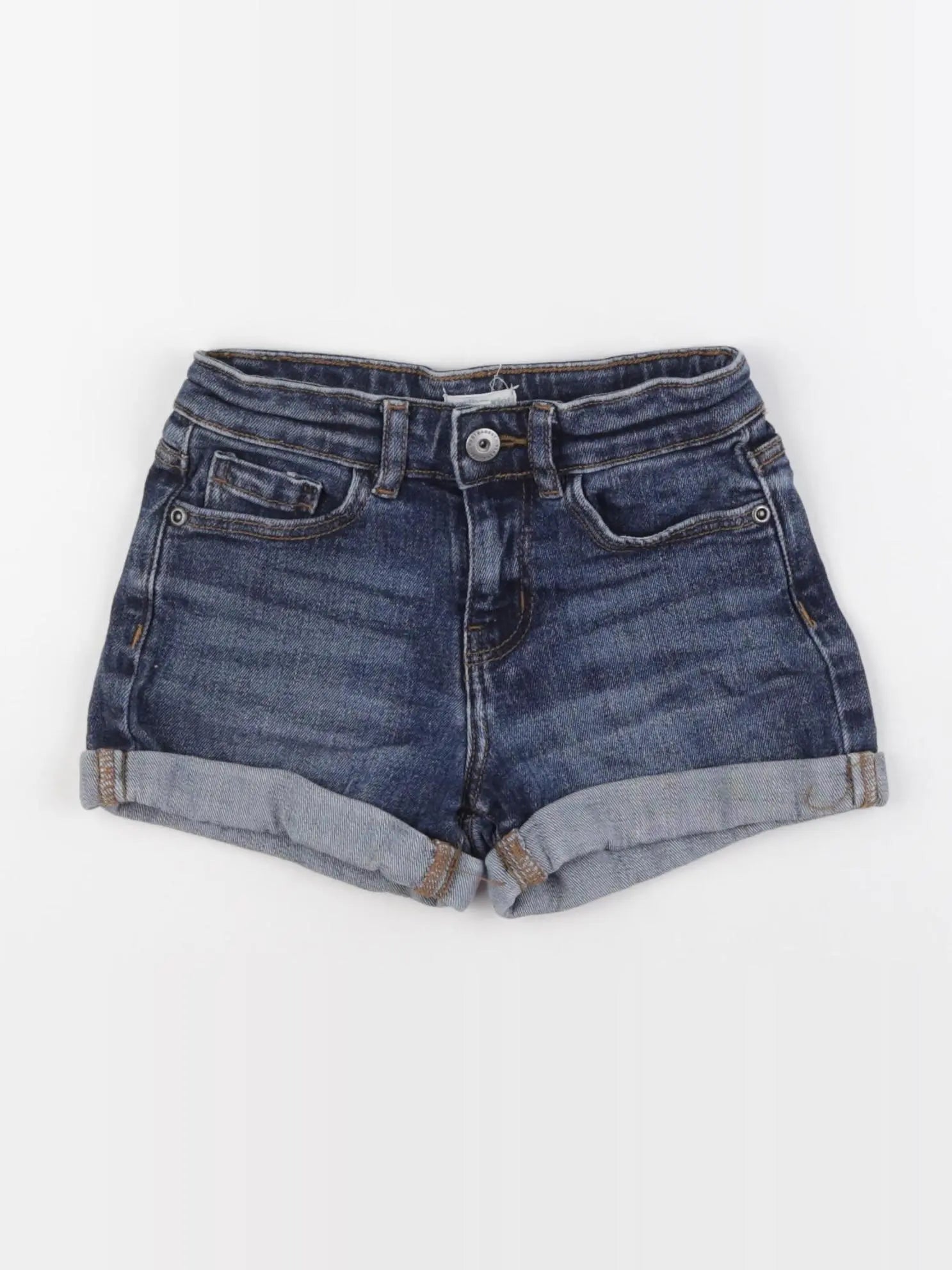 Vertbaudet - short bleu - 6 ans