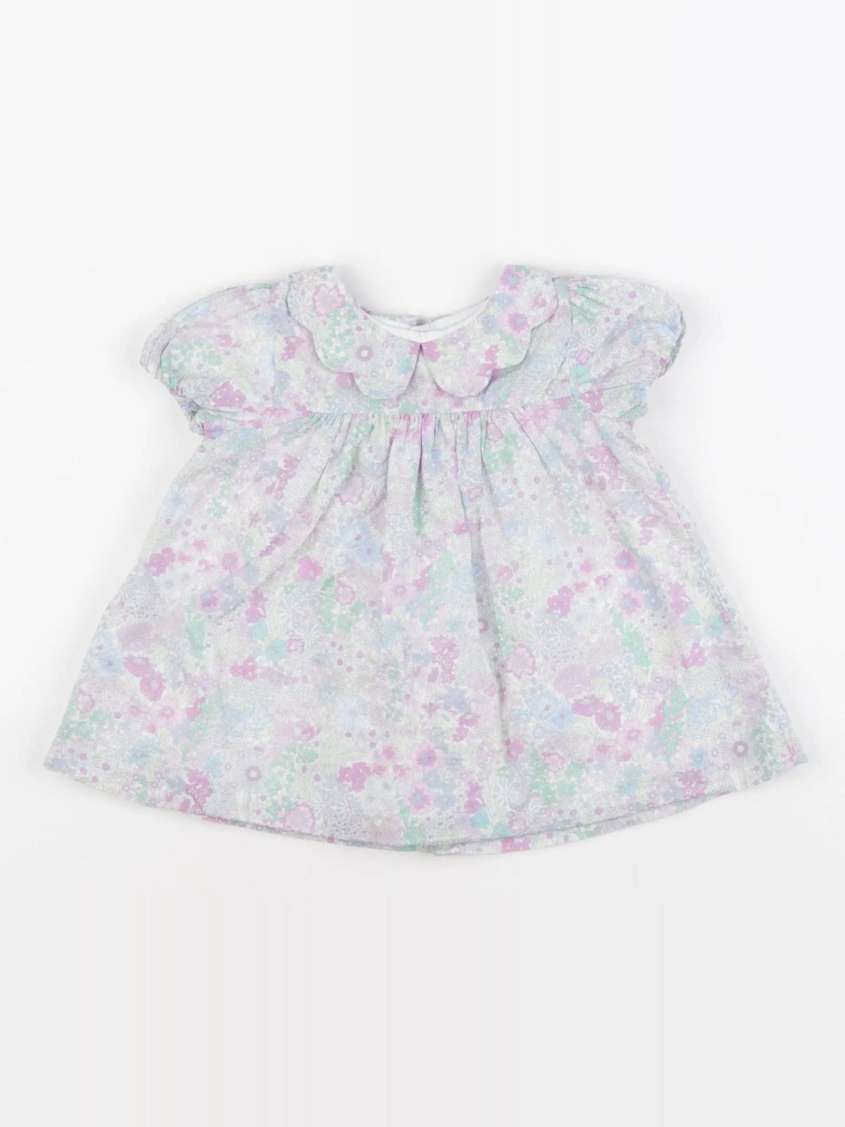 Jacadi - robe liberty multicolore - 6 mois