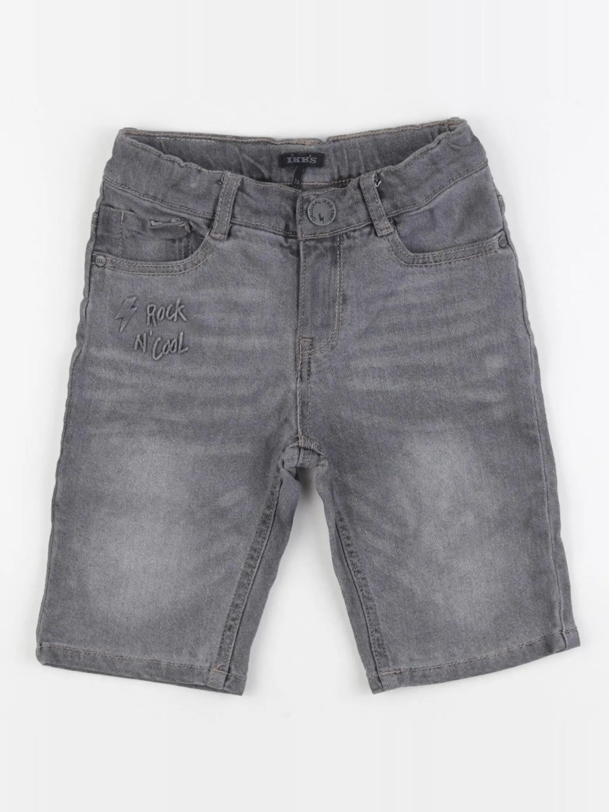 IKKS - short gris - 7 ans