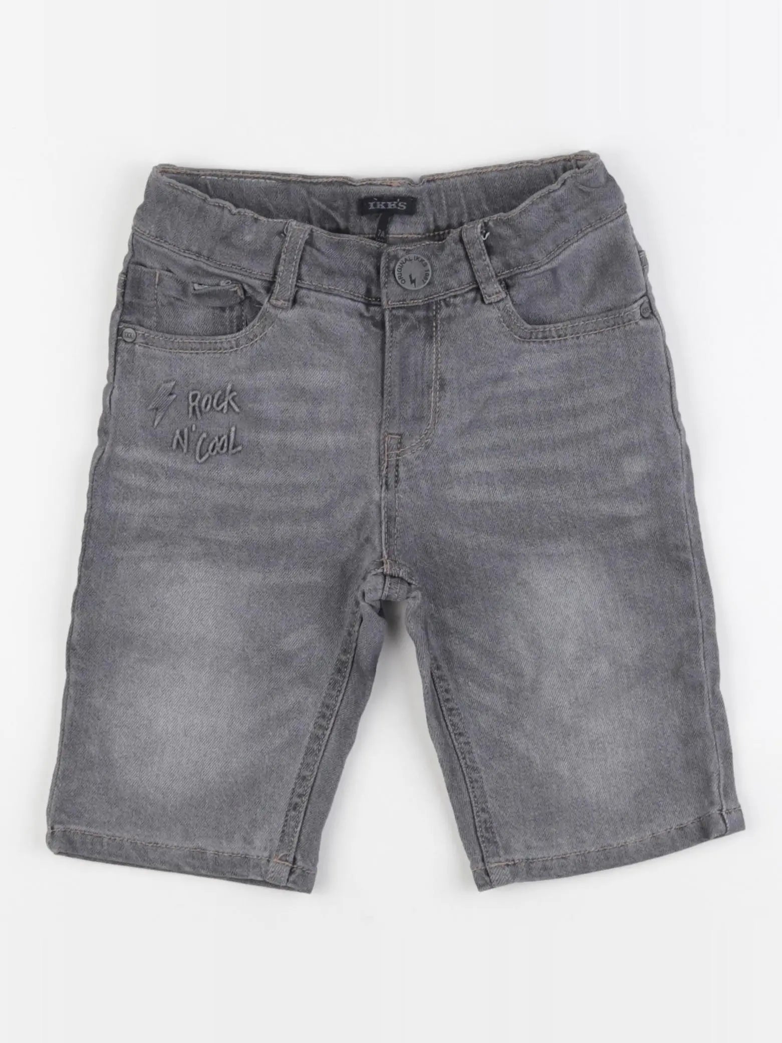 IKKS - short gris - 7 ans