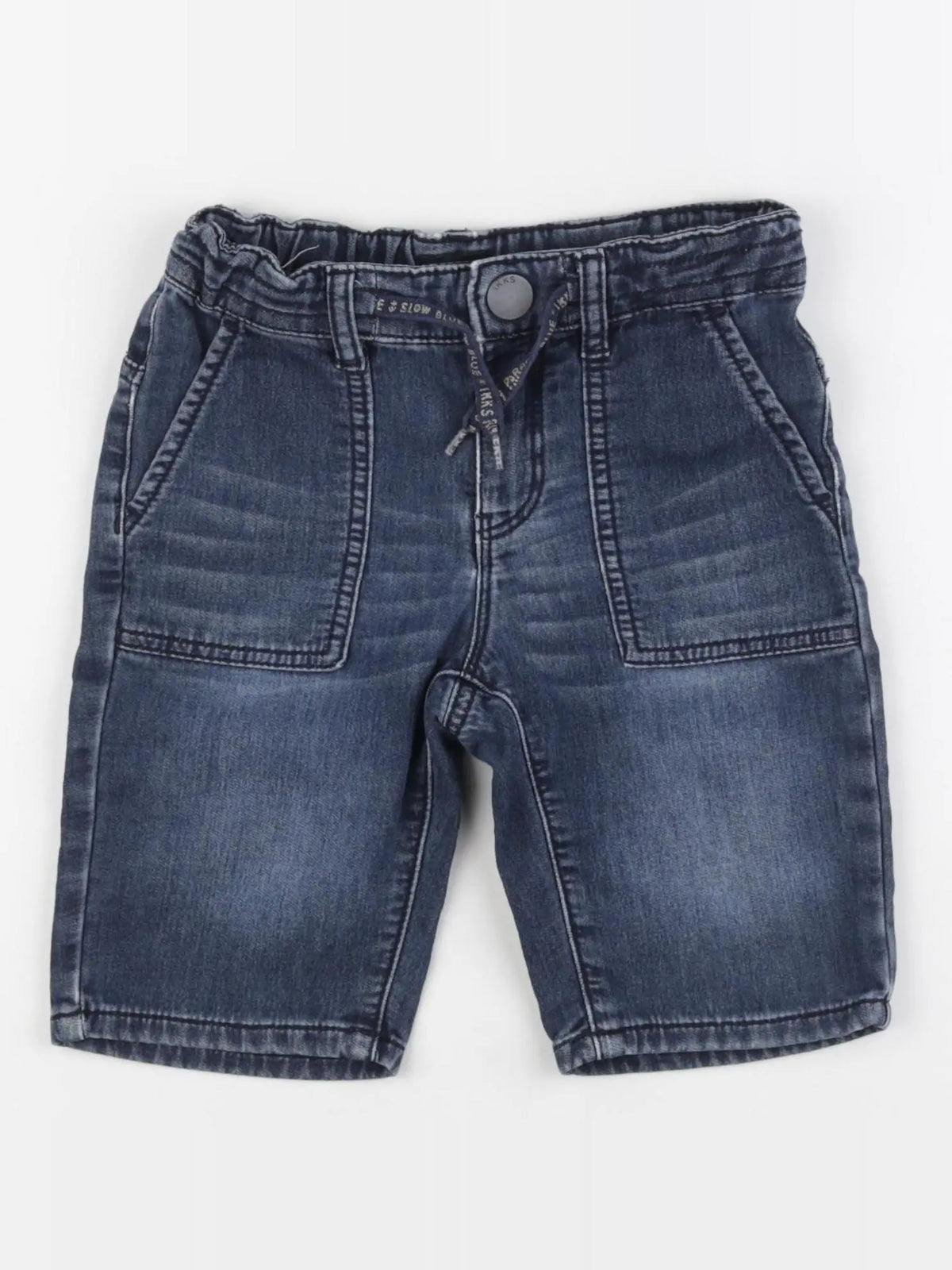 IKKS - short bleu - 6 ans
