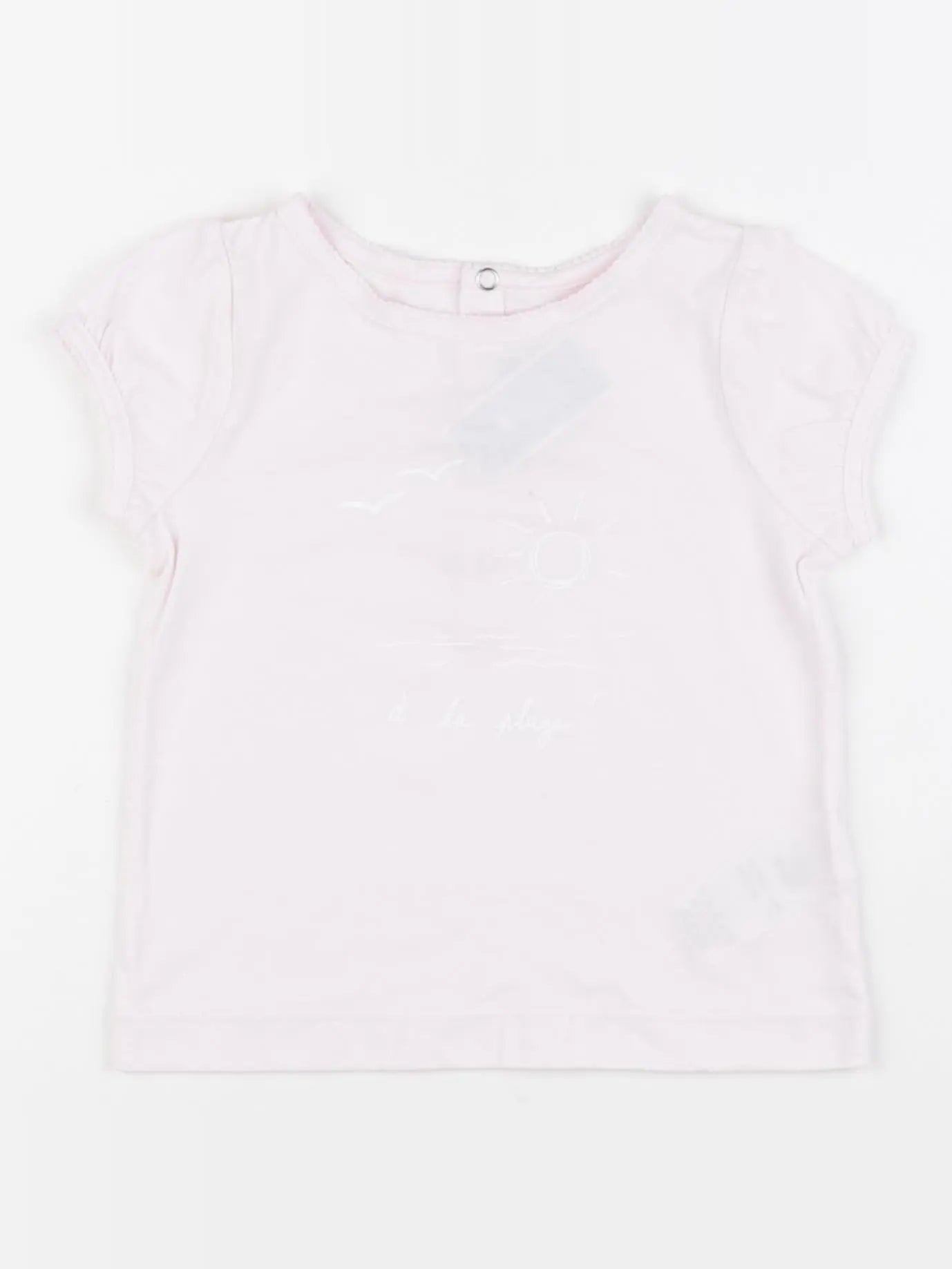 Jacadi - tee-shirt rose - 24 mois