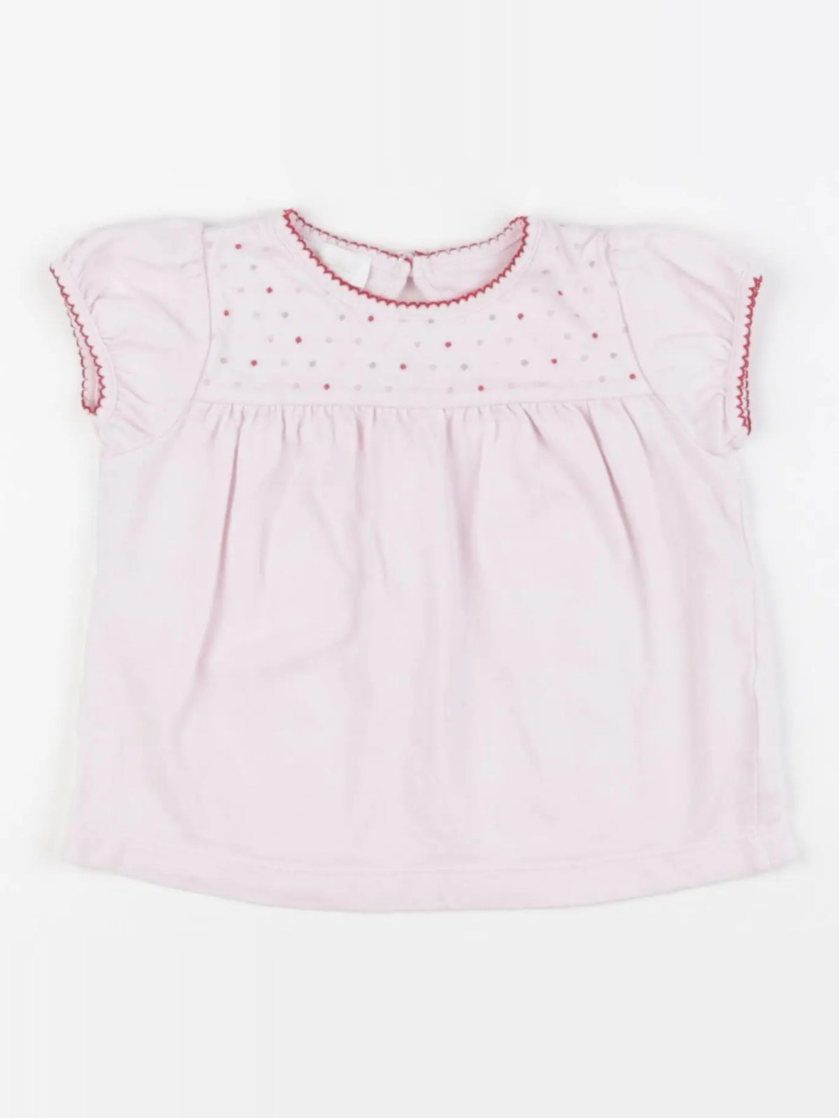 Jacadi - tee-shirt rose - 18 mois