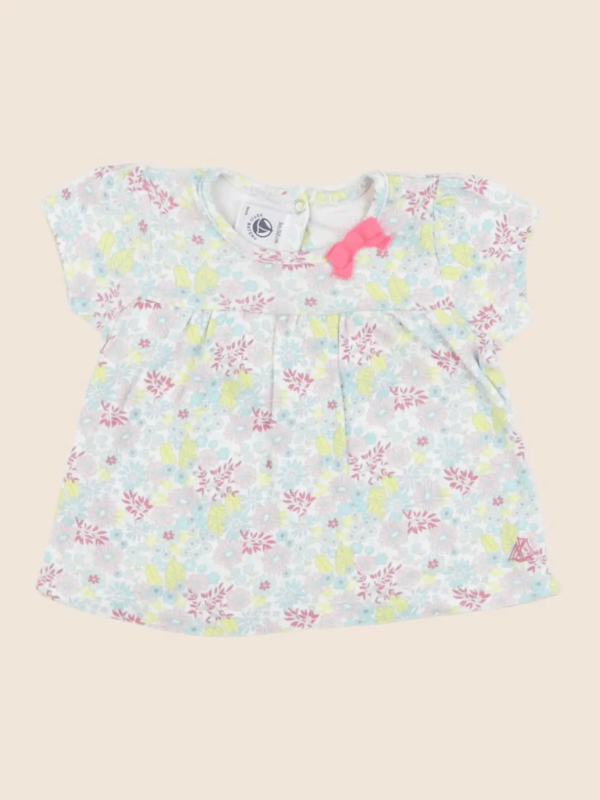 Petit Bateau - tee-shirt multicolore - 3 mois