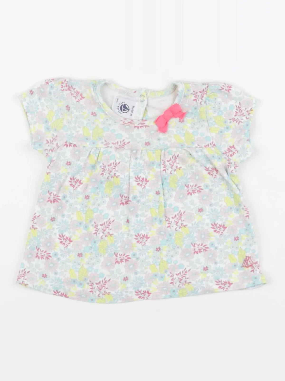 Petit Bateau - tee-shirt multicolore - 3 mois