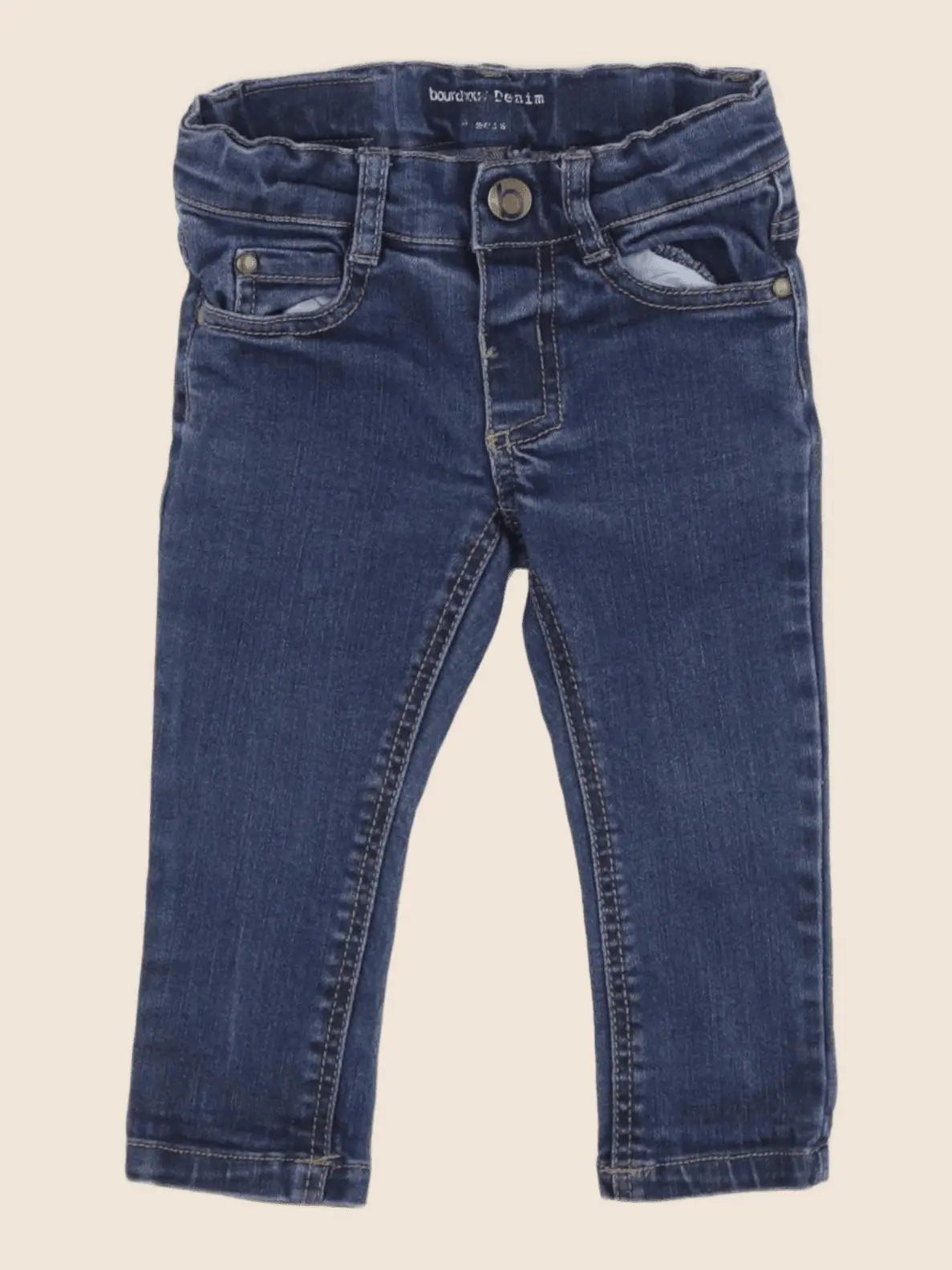 Boutchou - jean bleu - 9 mois