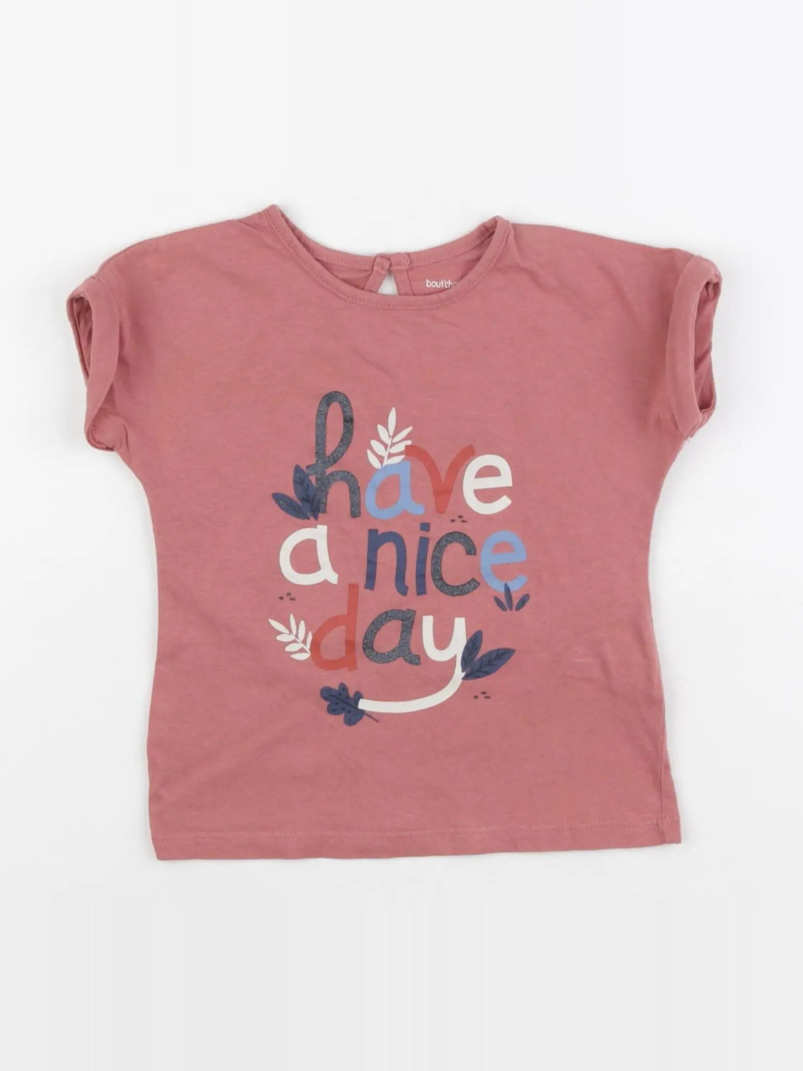Boutchou - tee-shirt multicolore - 24 mois