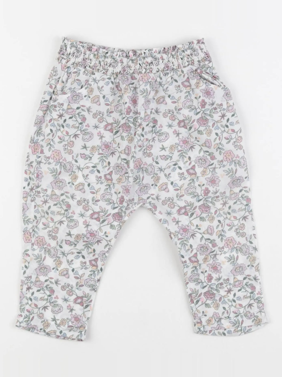 Tape à l'oeil - pantalon multicolore - 12 mois