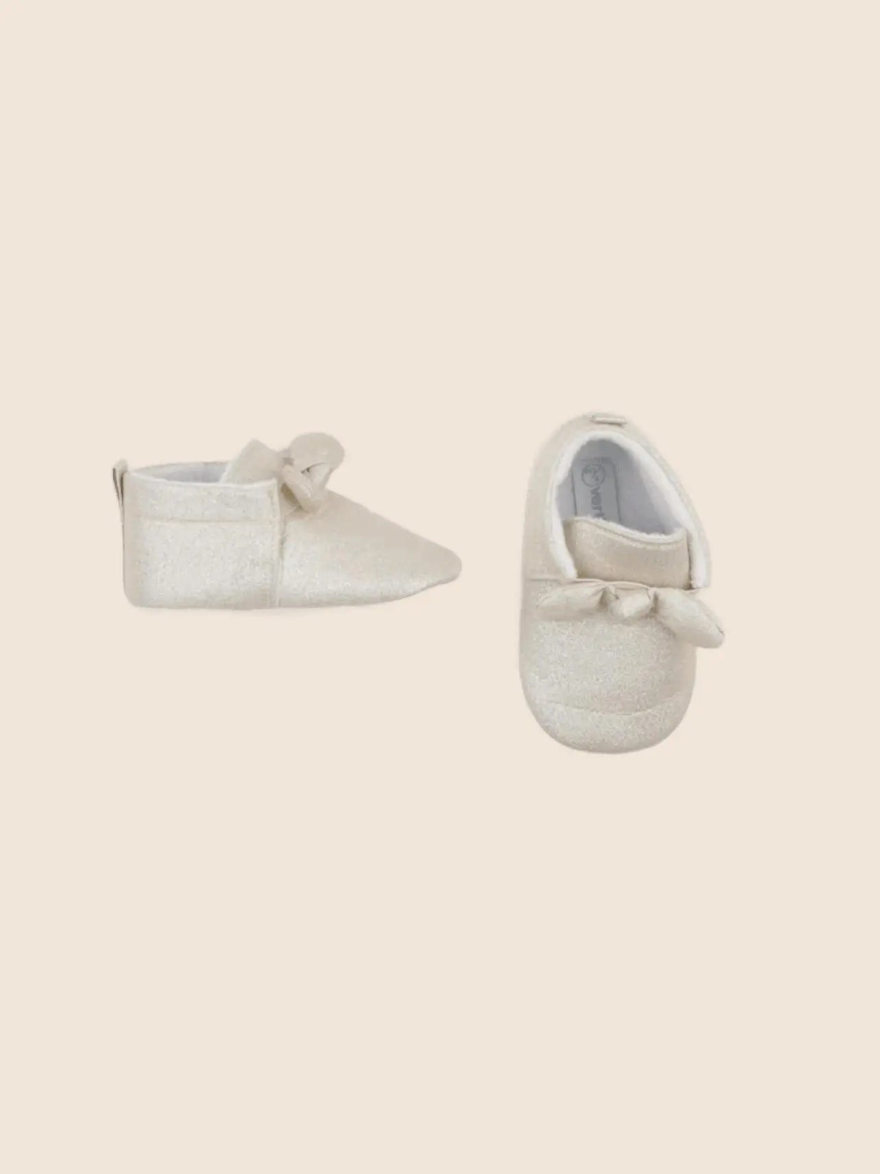 Vertbaudet - chaussons or - pointure 18/19