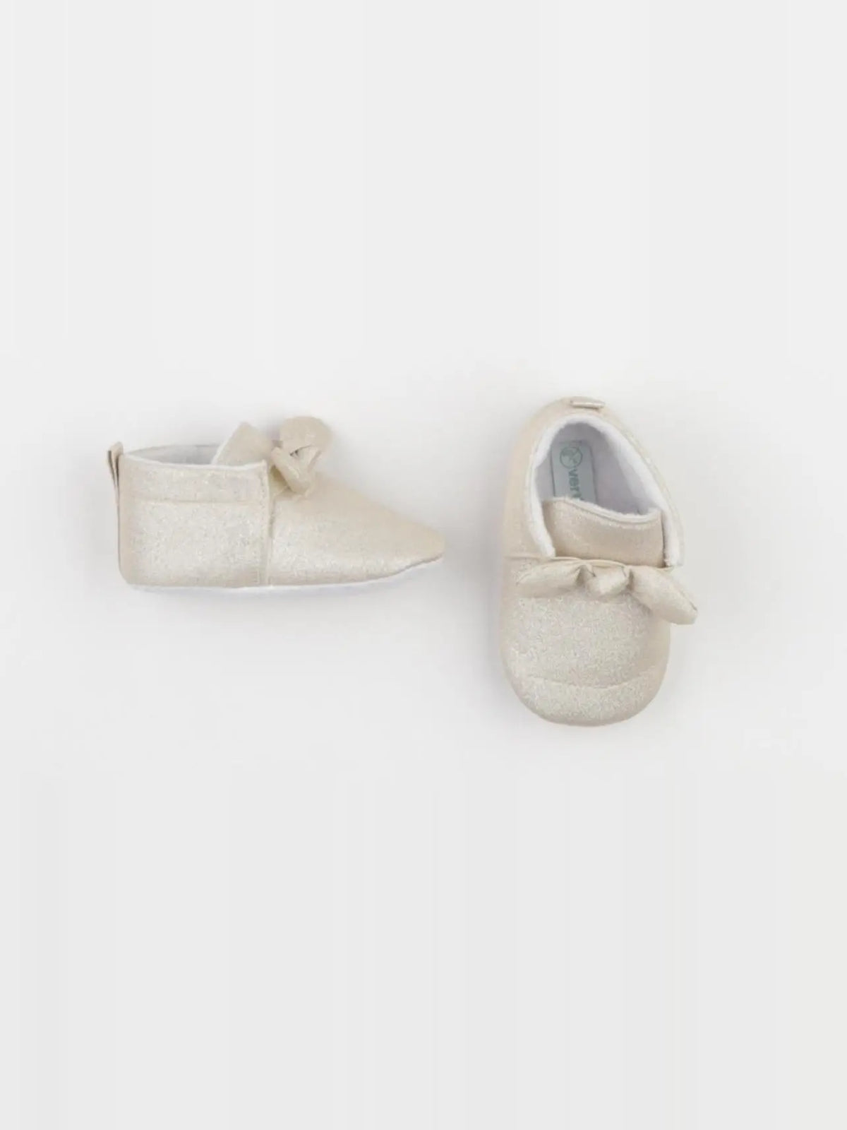 Vertbaudet - chaussons or - pointure 18/19