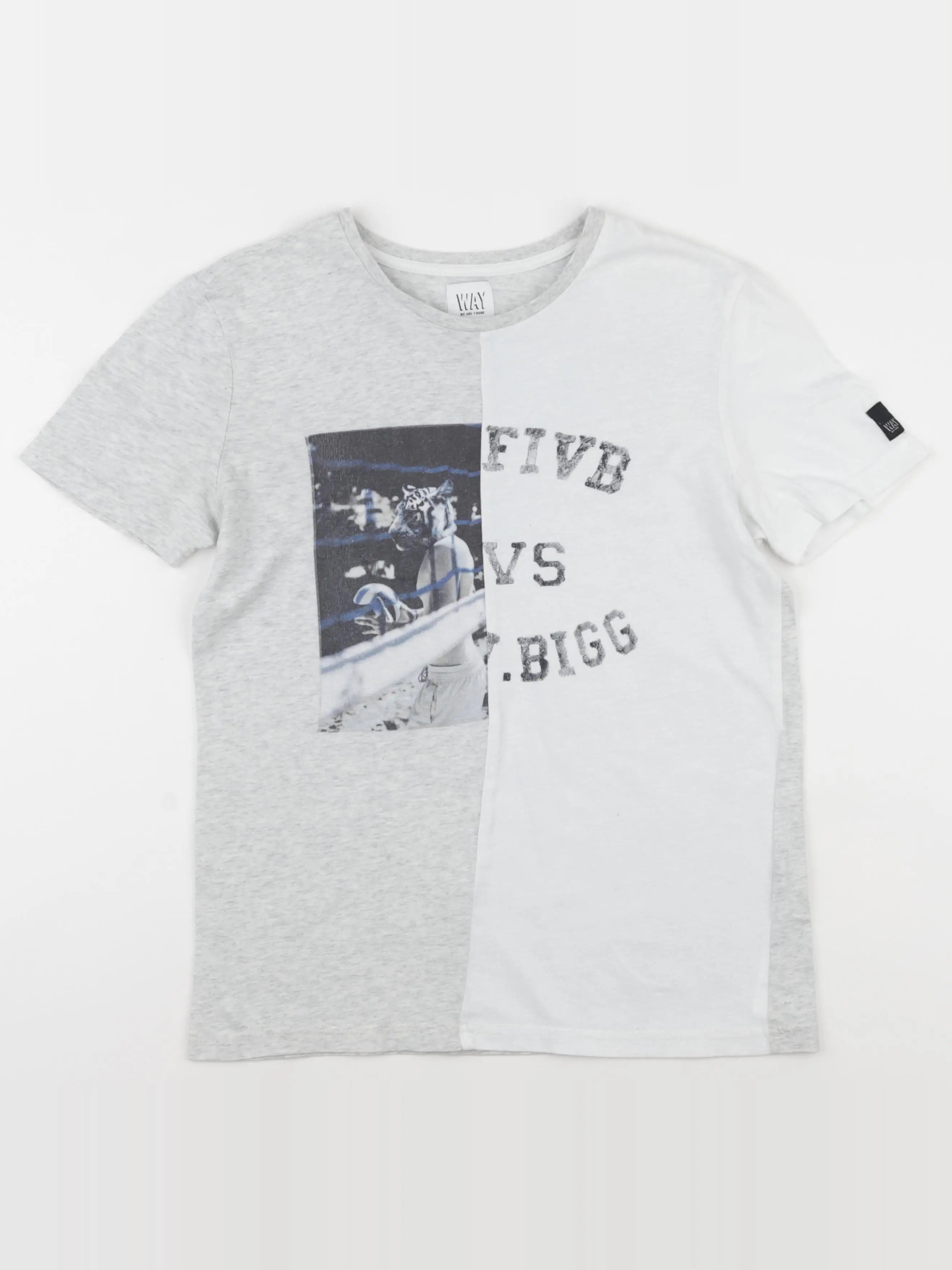 IKKS - tee-shirt blanc - 14 ans