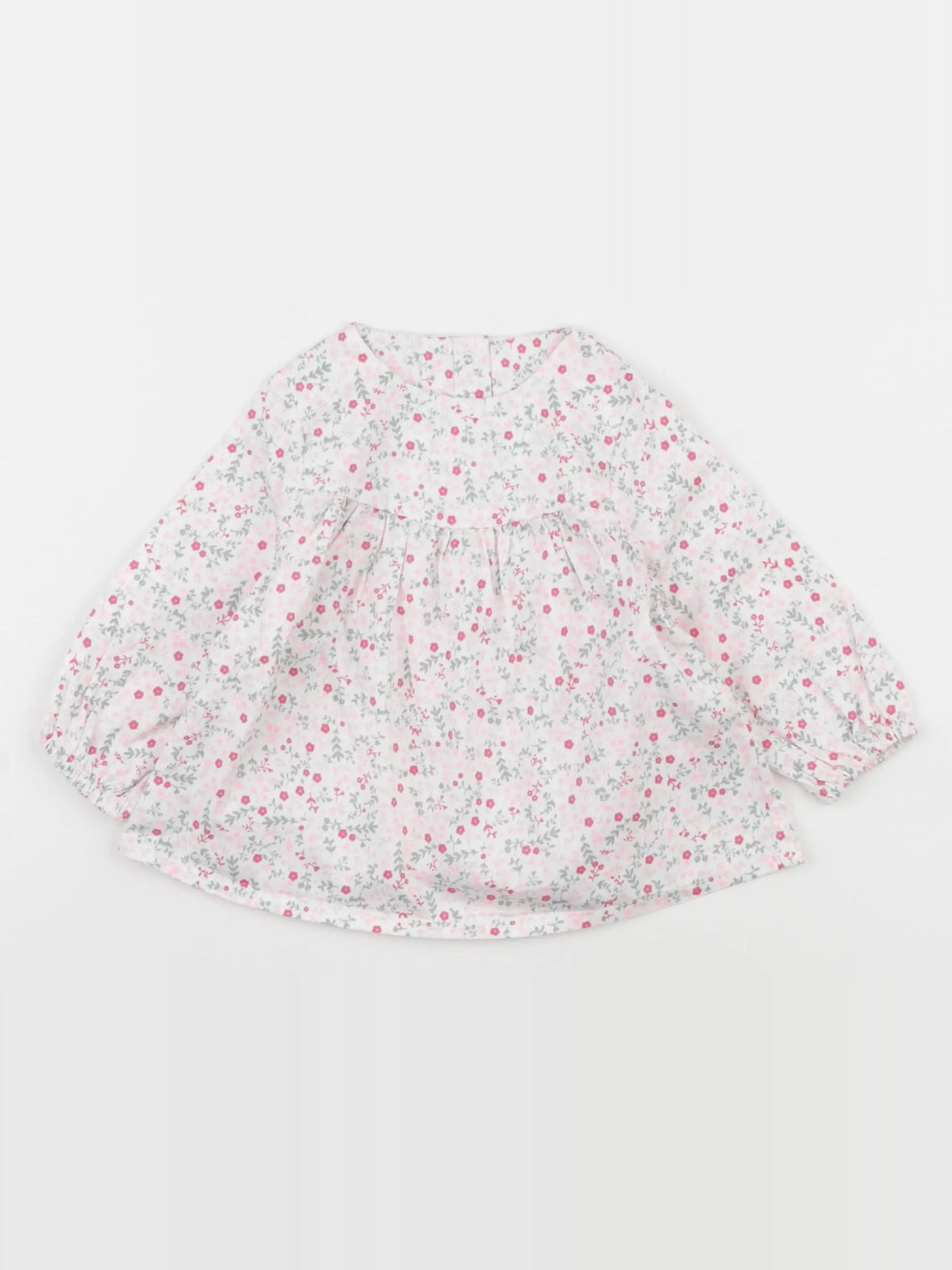 Tape à l'oeil - blouse blanc - 6 mois