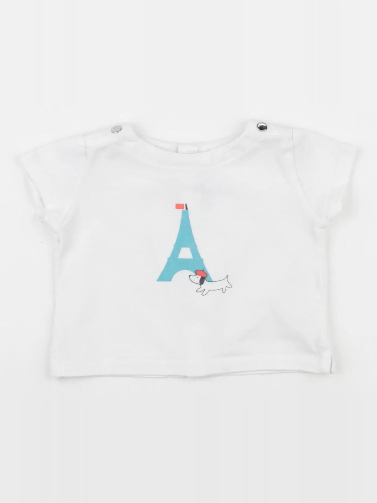 Jacadi - tee-shirt blanc - 3 mois