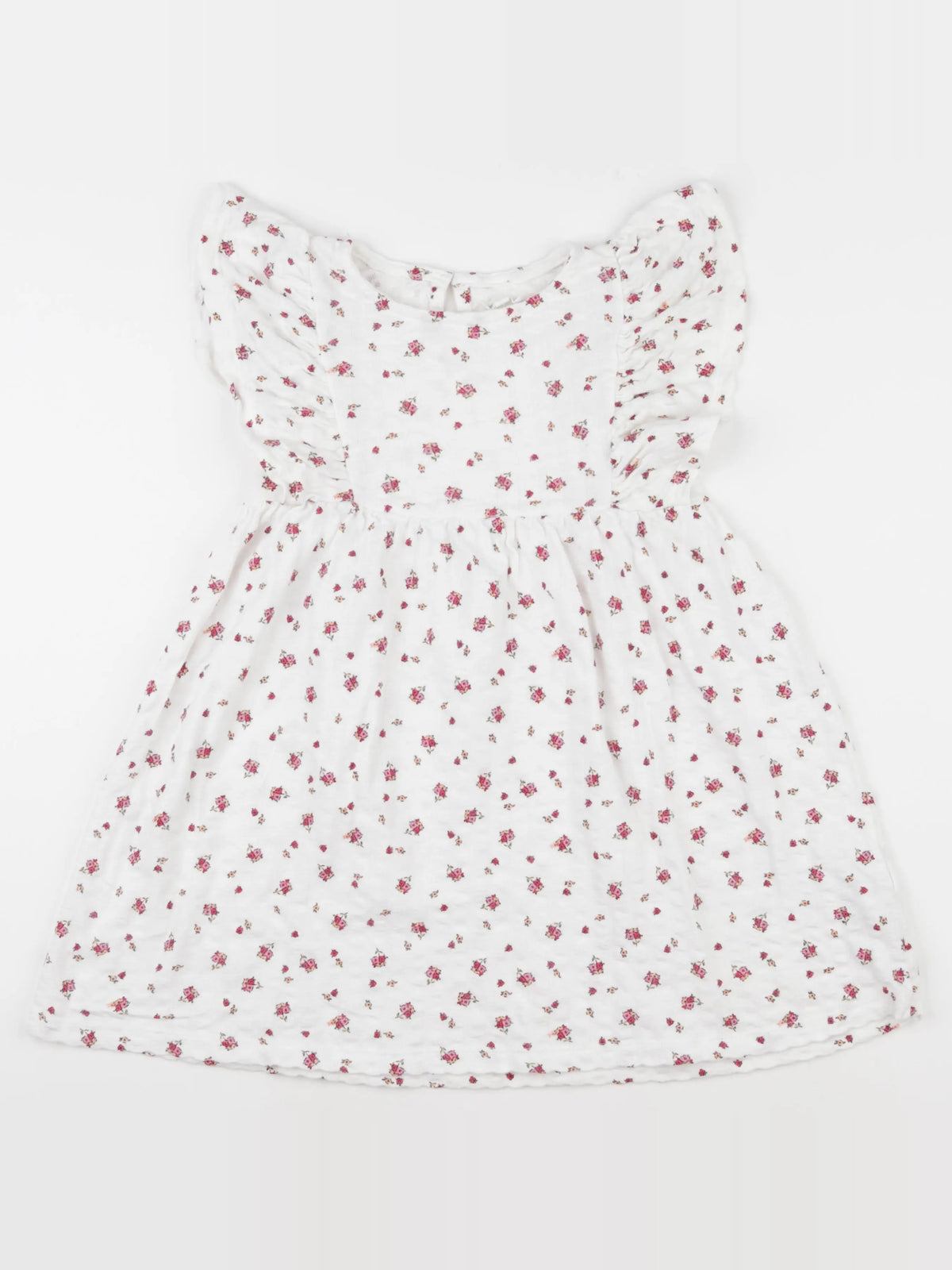 Vertbaudet - robe blanc - 6 ans