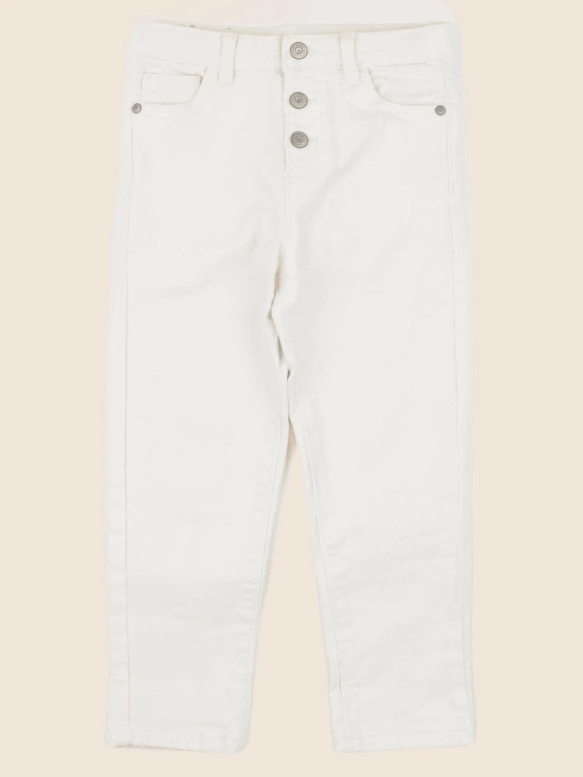 Vertbaudet - jean beige - 5 ans