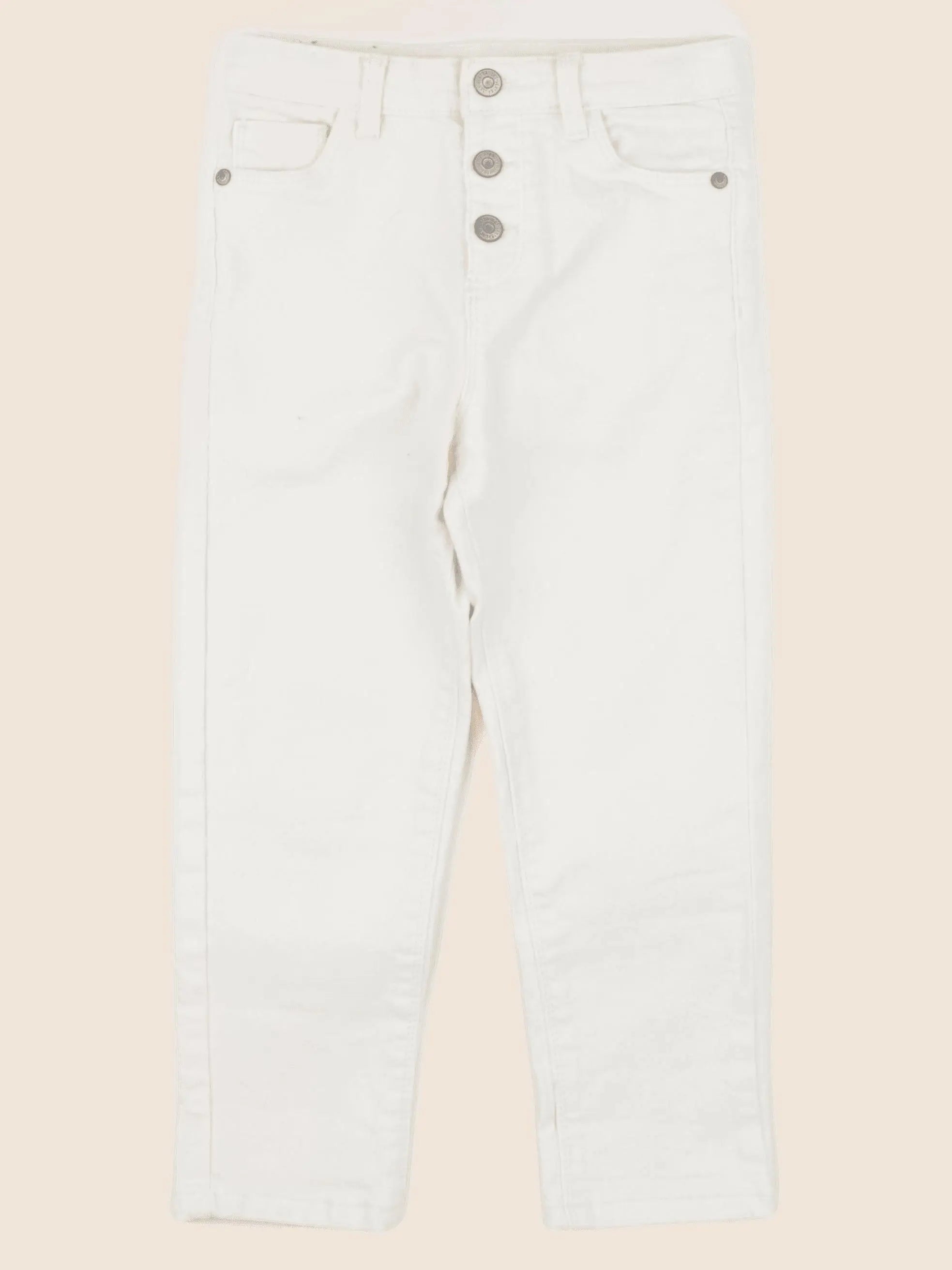 Vertbaudet - jean beige - 5 ans