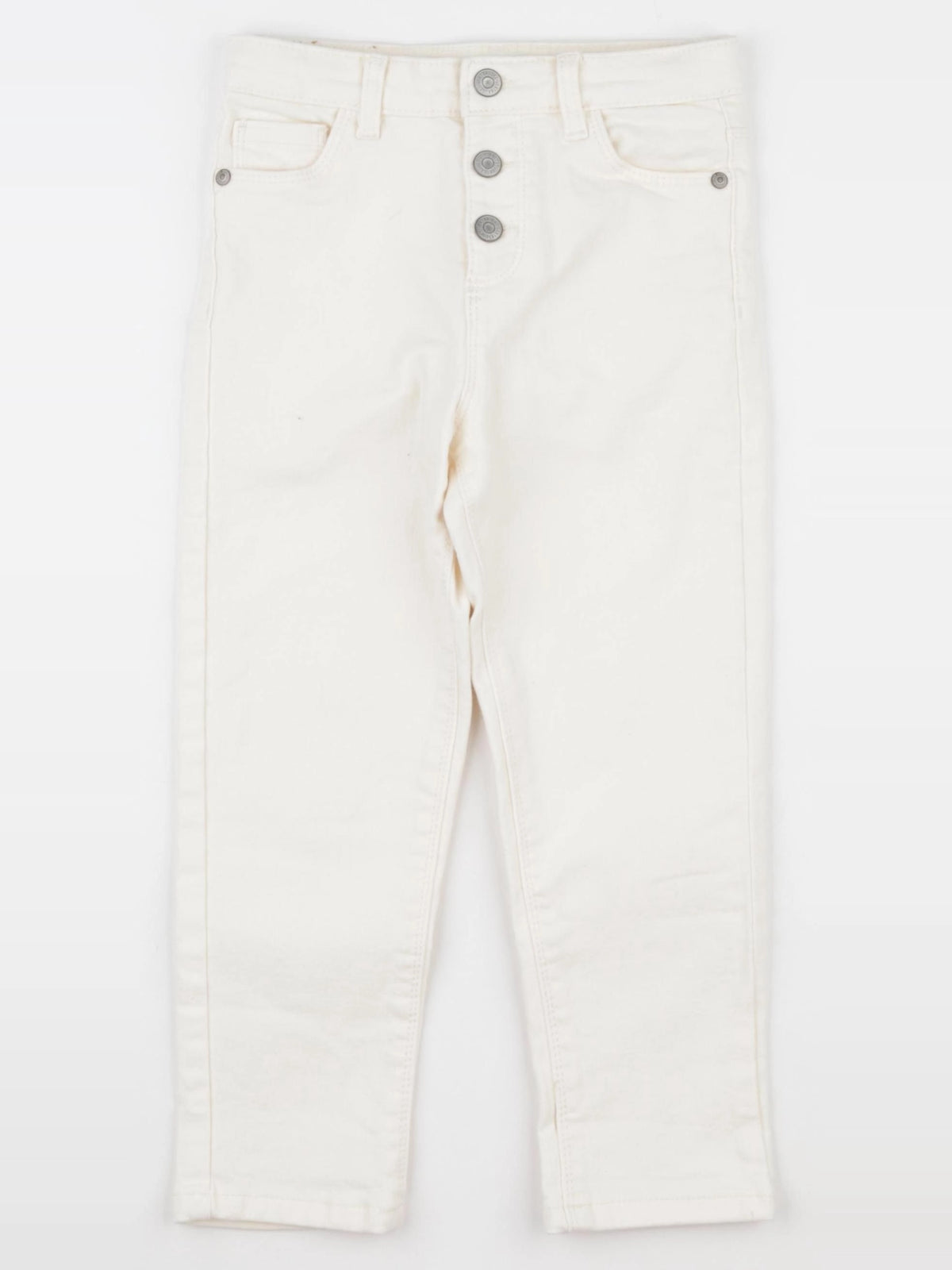 Vertbaudet - jean beige - 5 ans