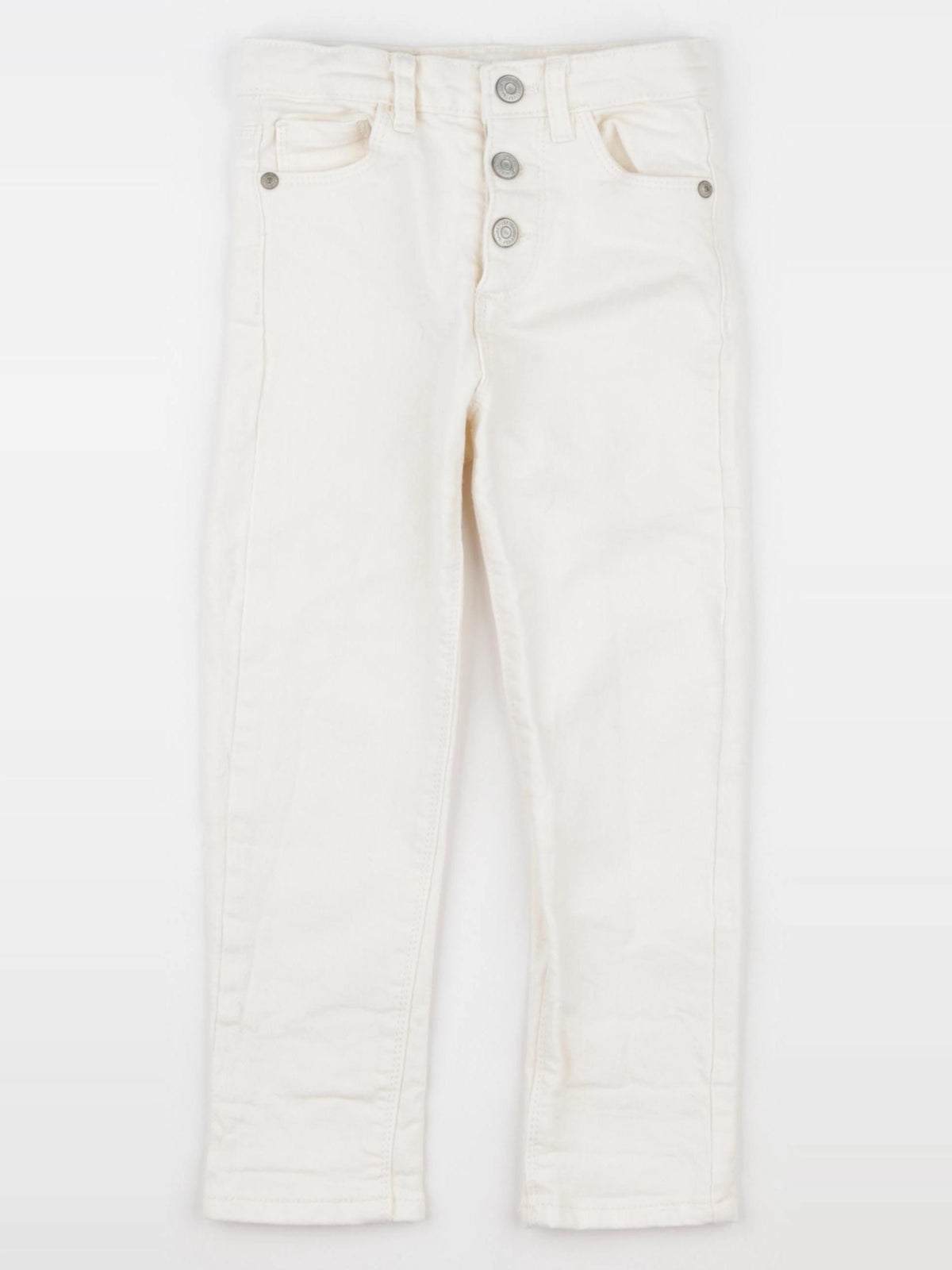 Vertbaudet - jean beige - 5 ans