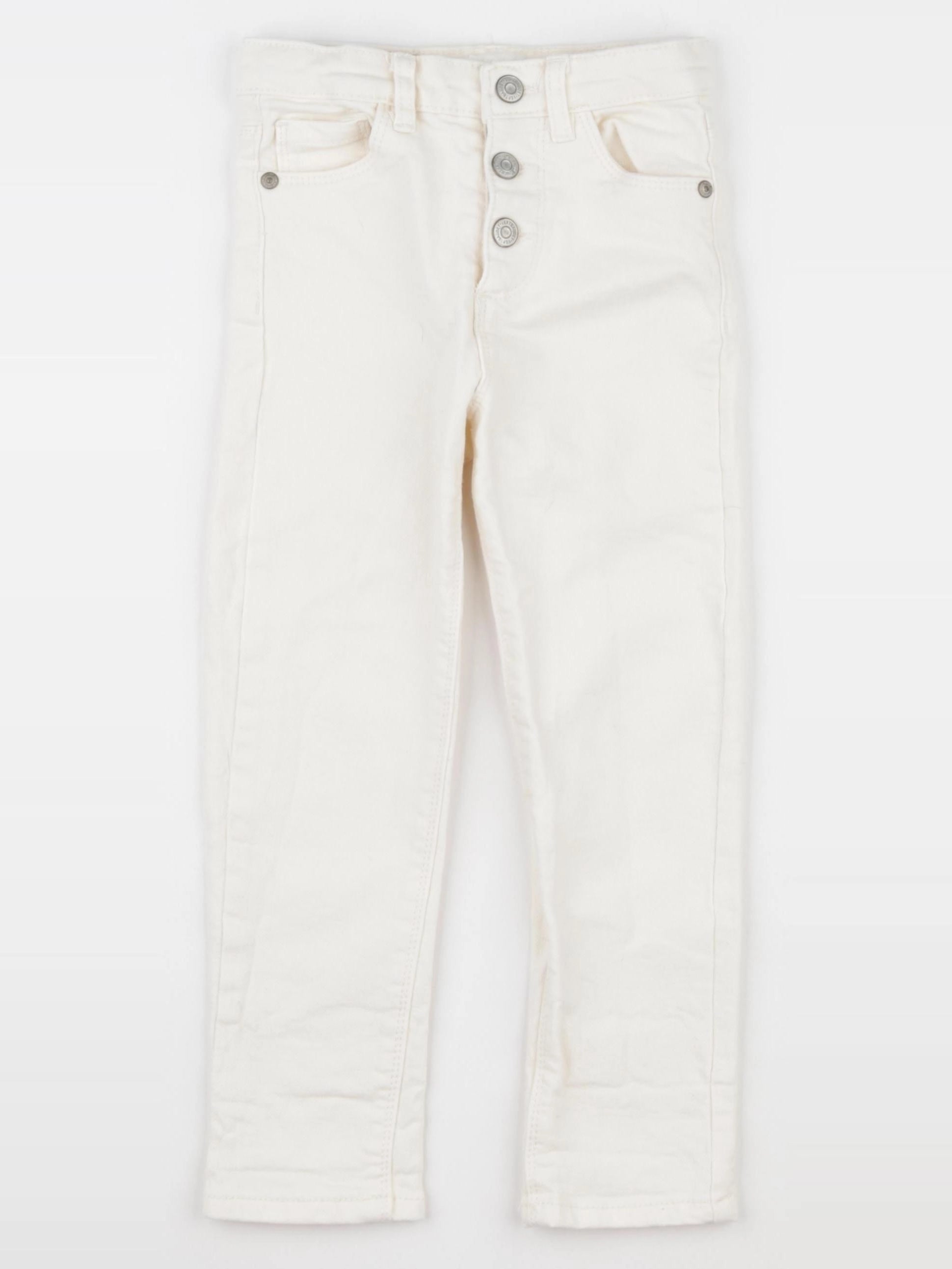 Vertbaudet - jean beige - 5 ans