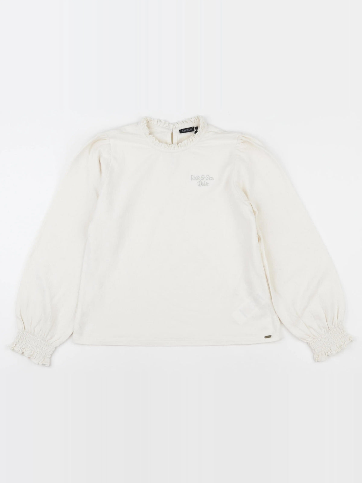 IKKS - tee-shirt beige - 10 ans