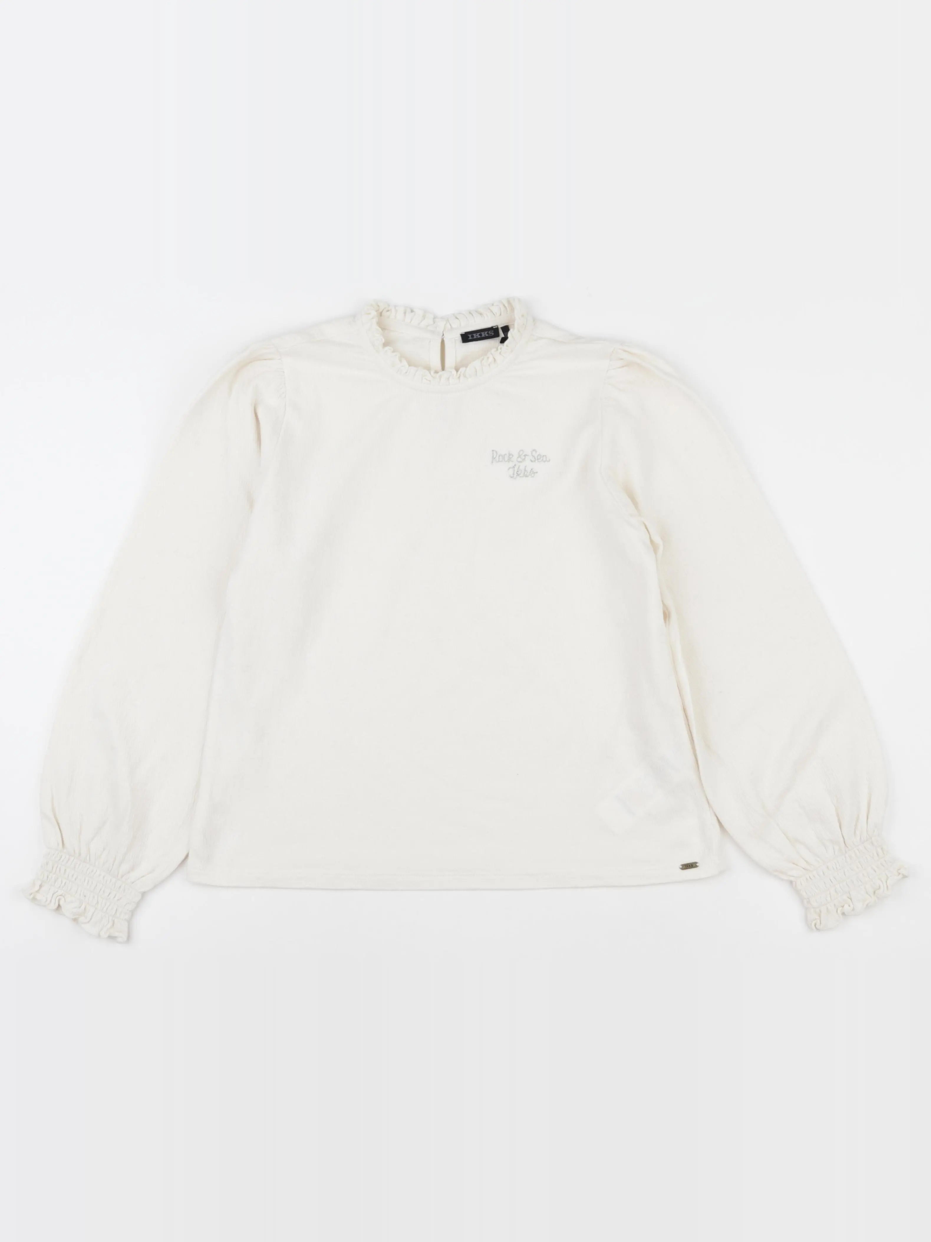 IKKS - tee-shirt beige - 10 ans