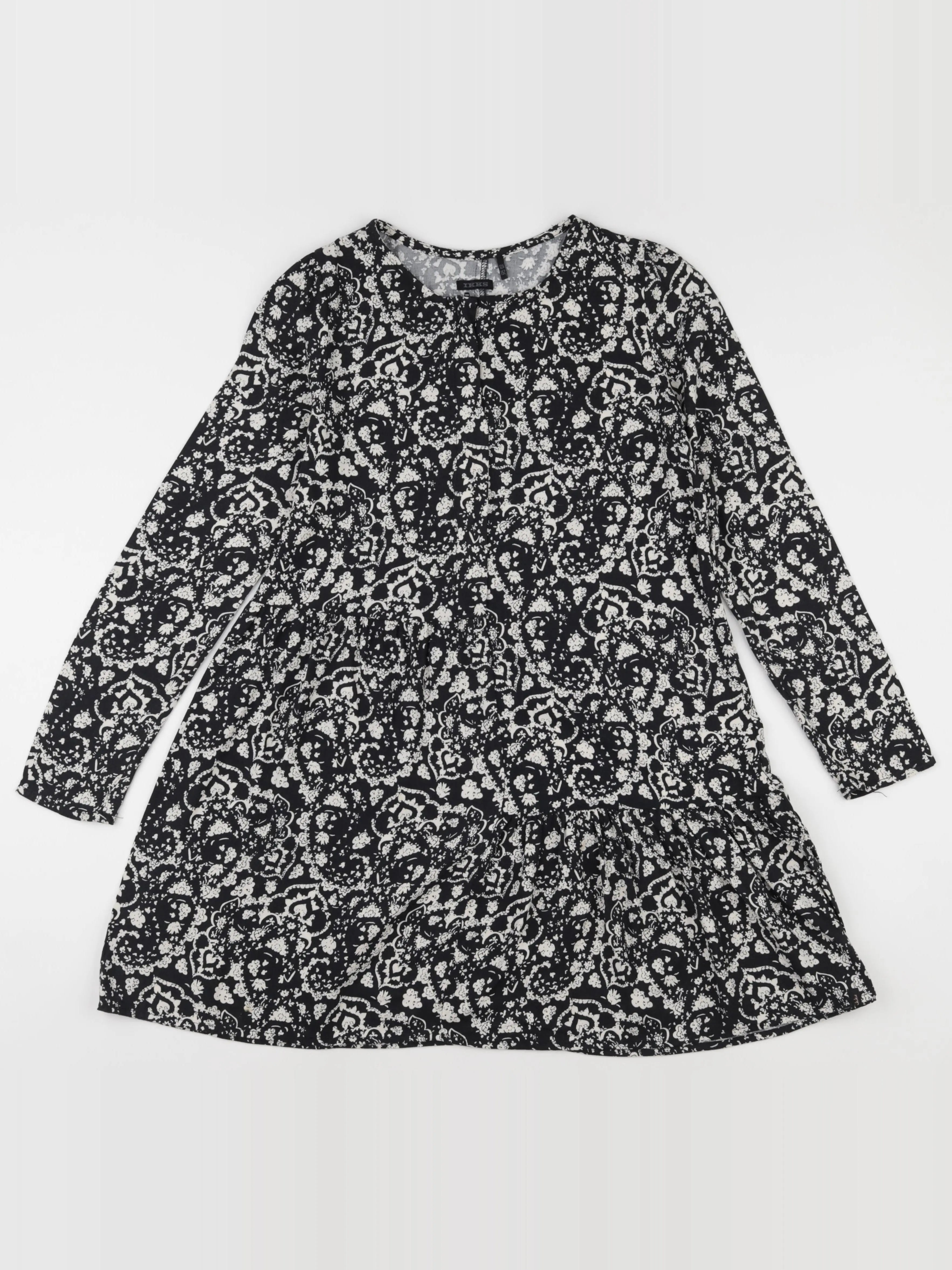 IKKS - robe noir - 12 ans