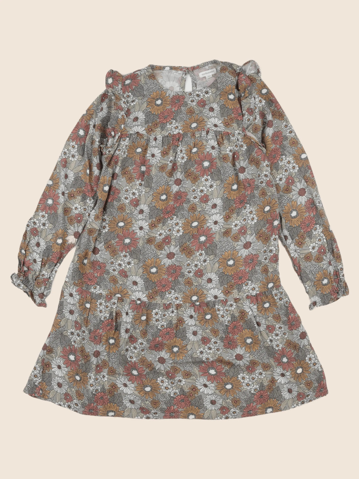 Vertbaudet - robe multicolore - 9 ans