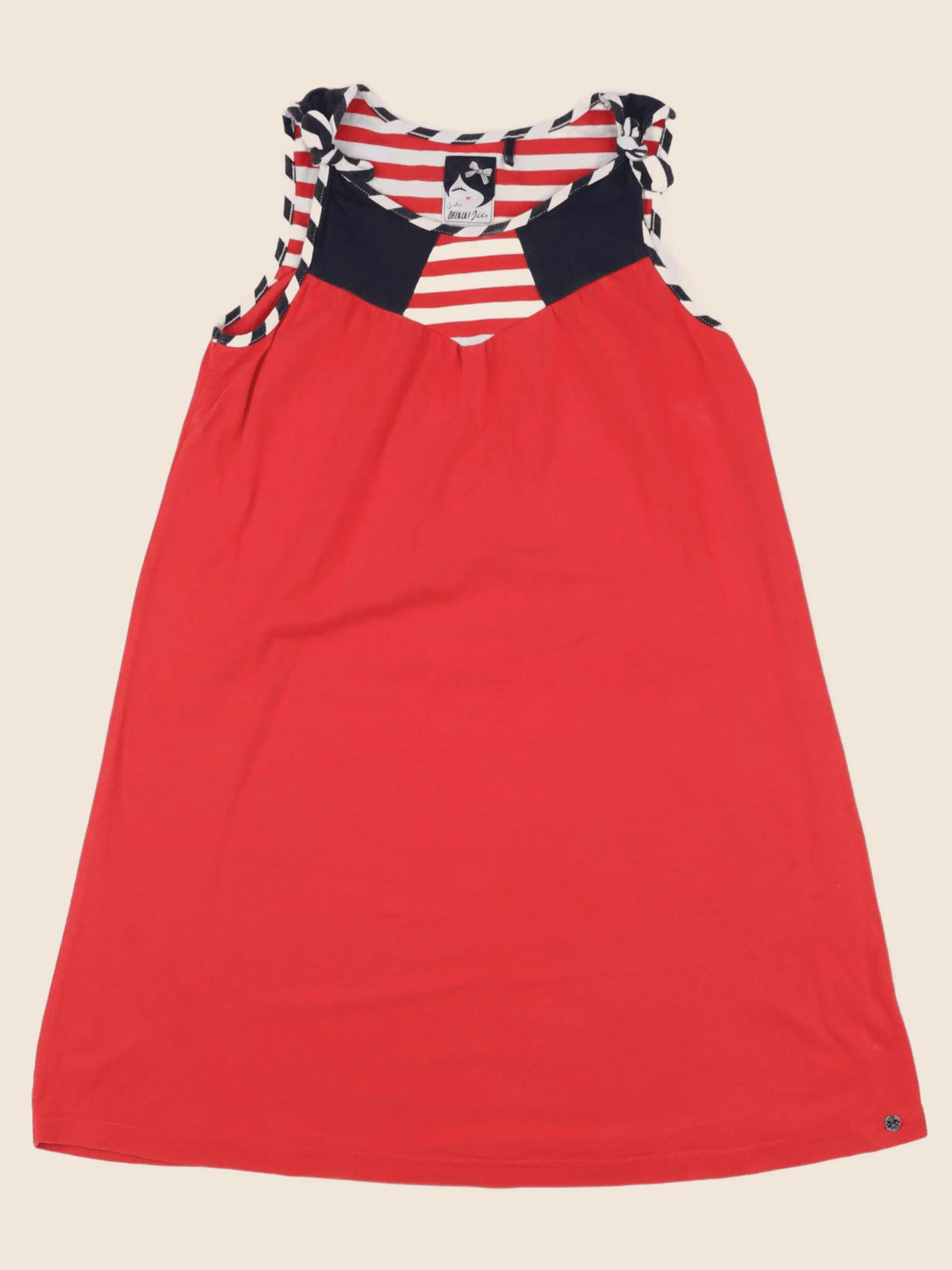 IKKS - robe bleu, rouge - 10 ans