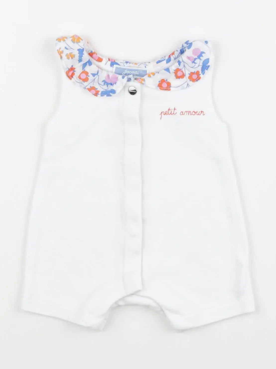 Jacadi - combinaison blanc - 1 mois