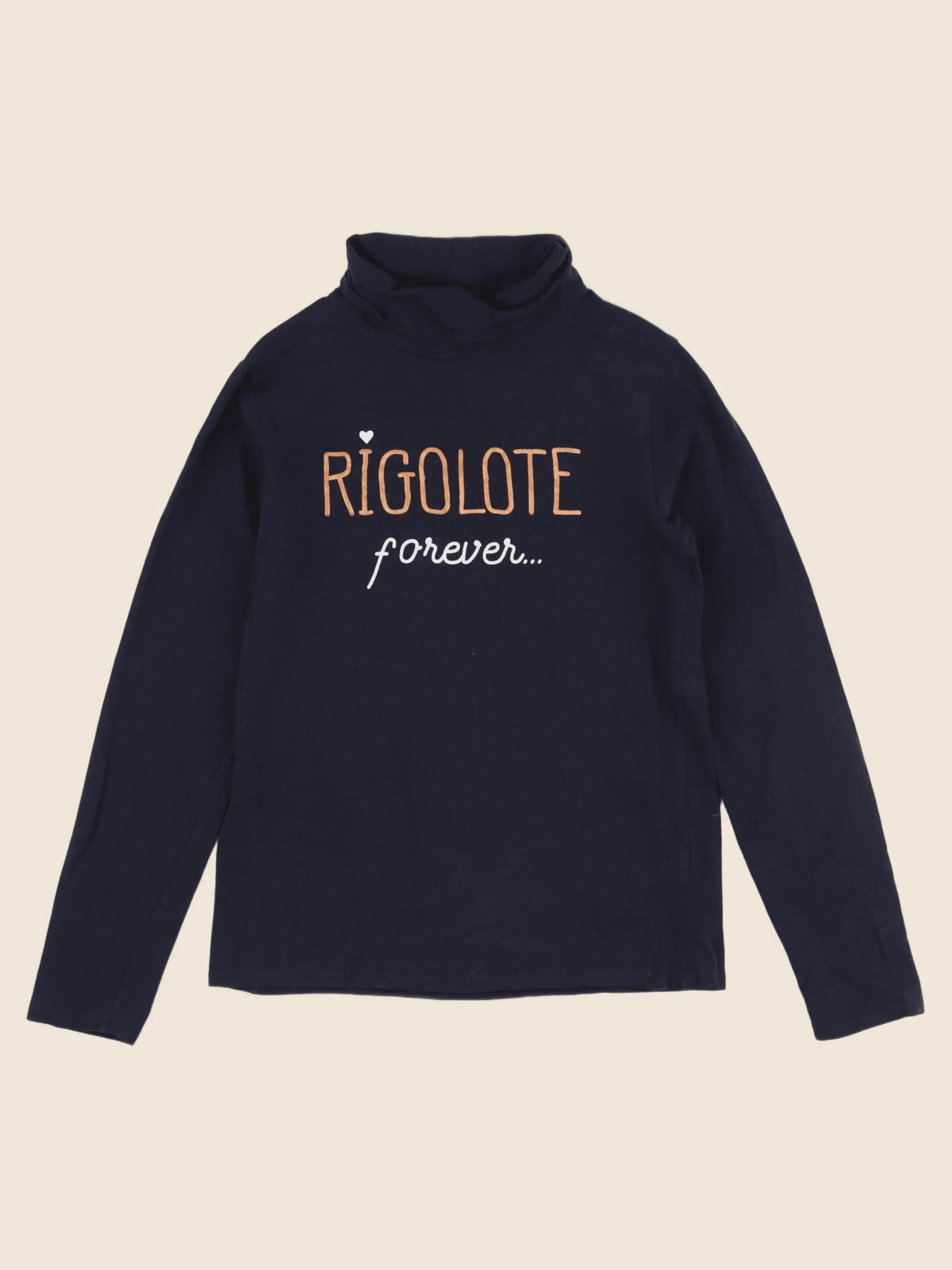 Vertbaudet - sous-pull bleu - 12 ans