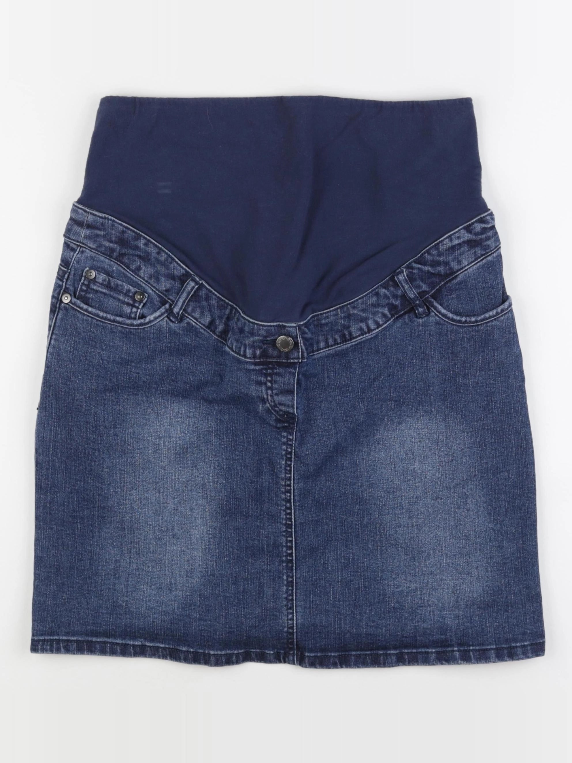 Vertbaudet - jupe grossesse bleu - 40