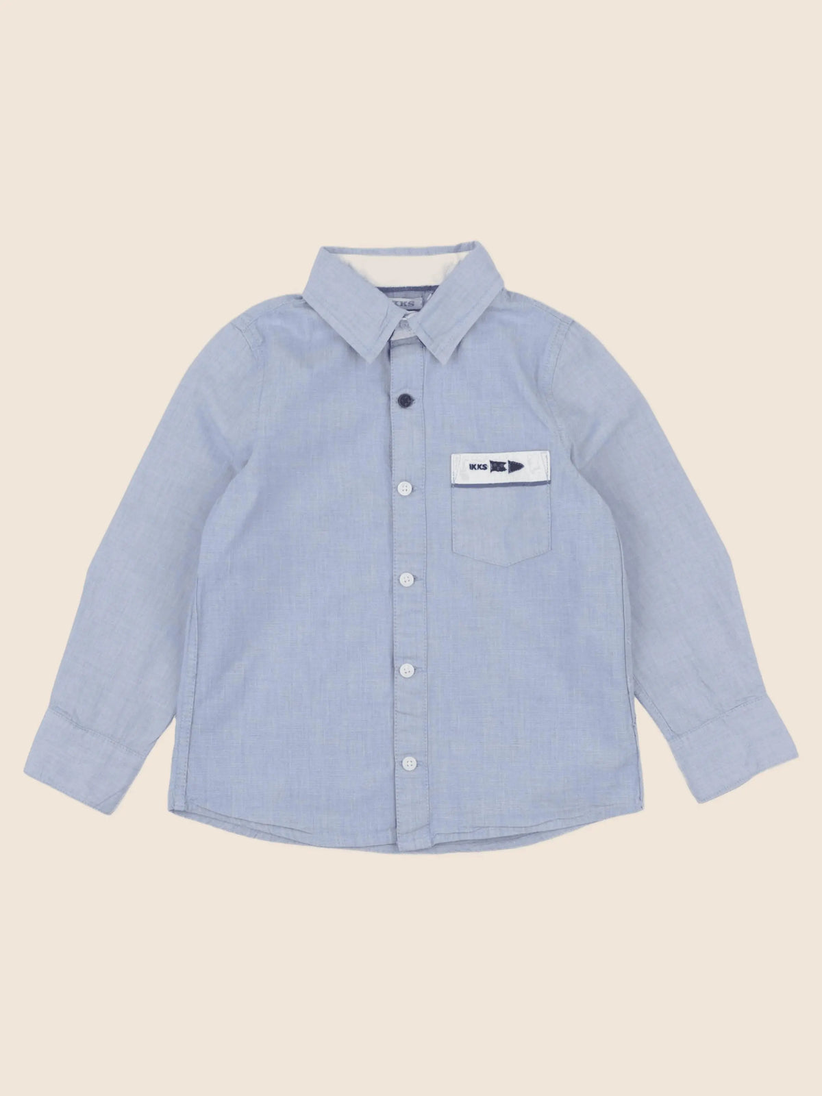 IKKS - chemise bleu - 4 ans