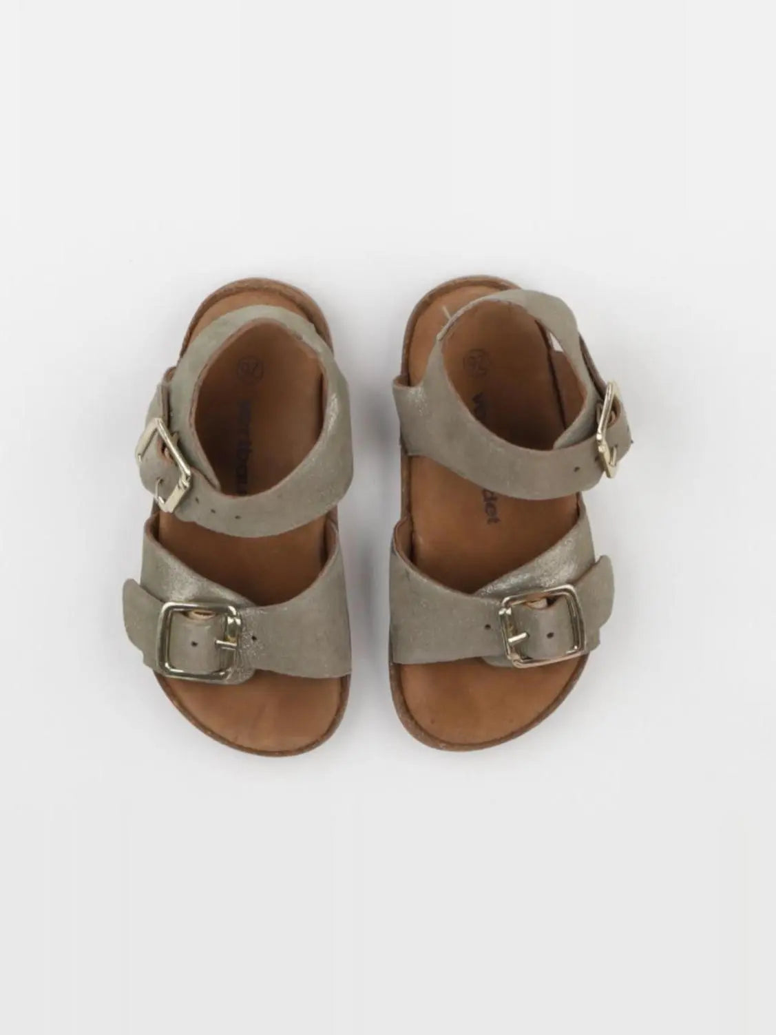 Vertbaudet - sandales gris - pointure 26