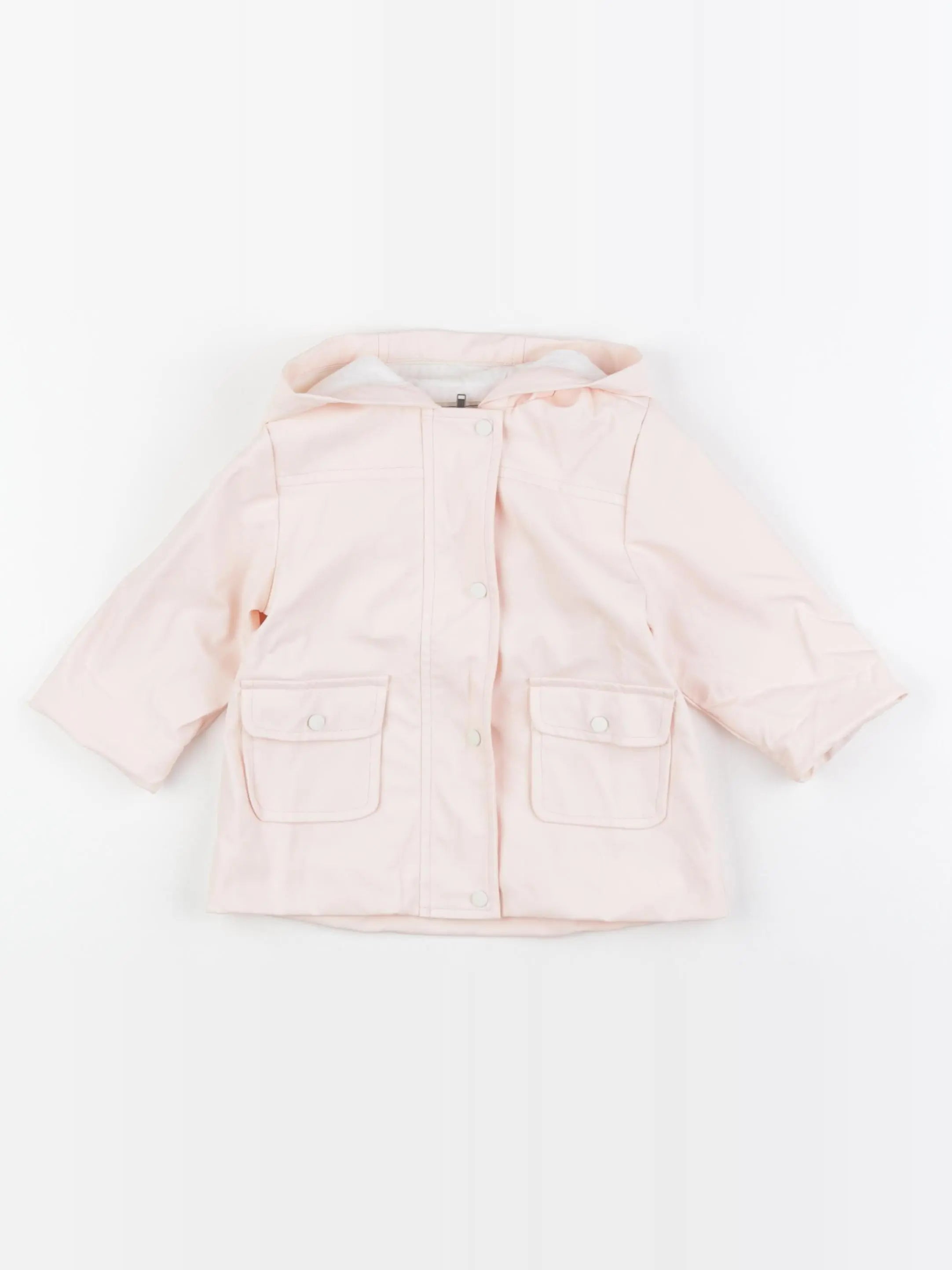 Cyrillus - imperméable rose - 12 mois