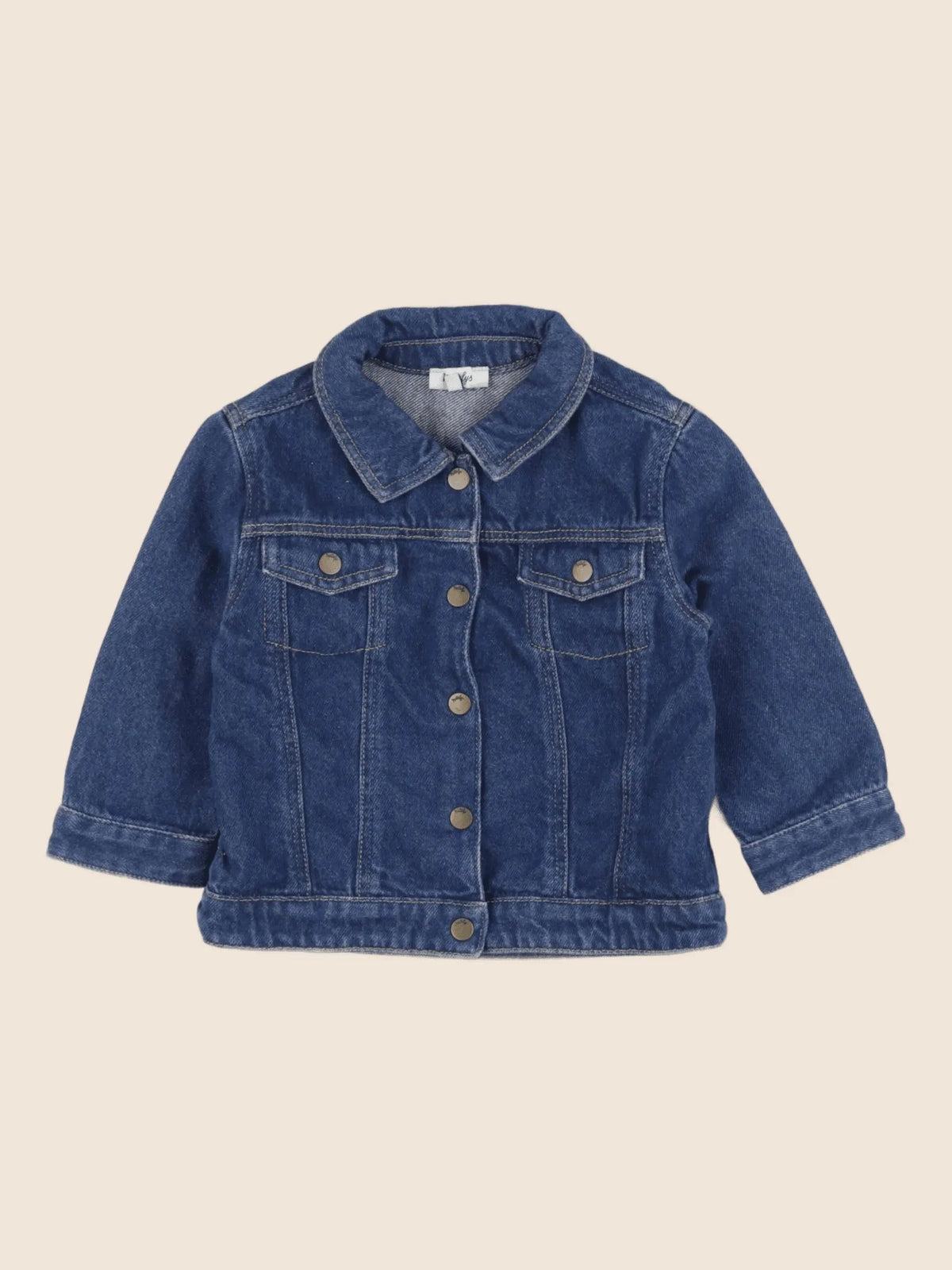 Natalys - veste bleu - 12 mois