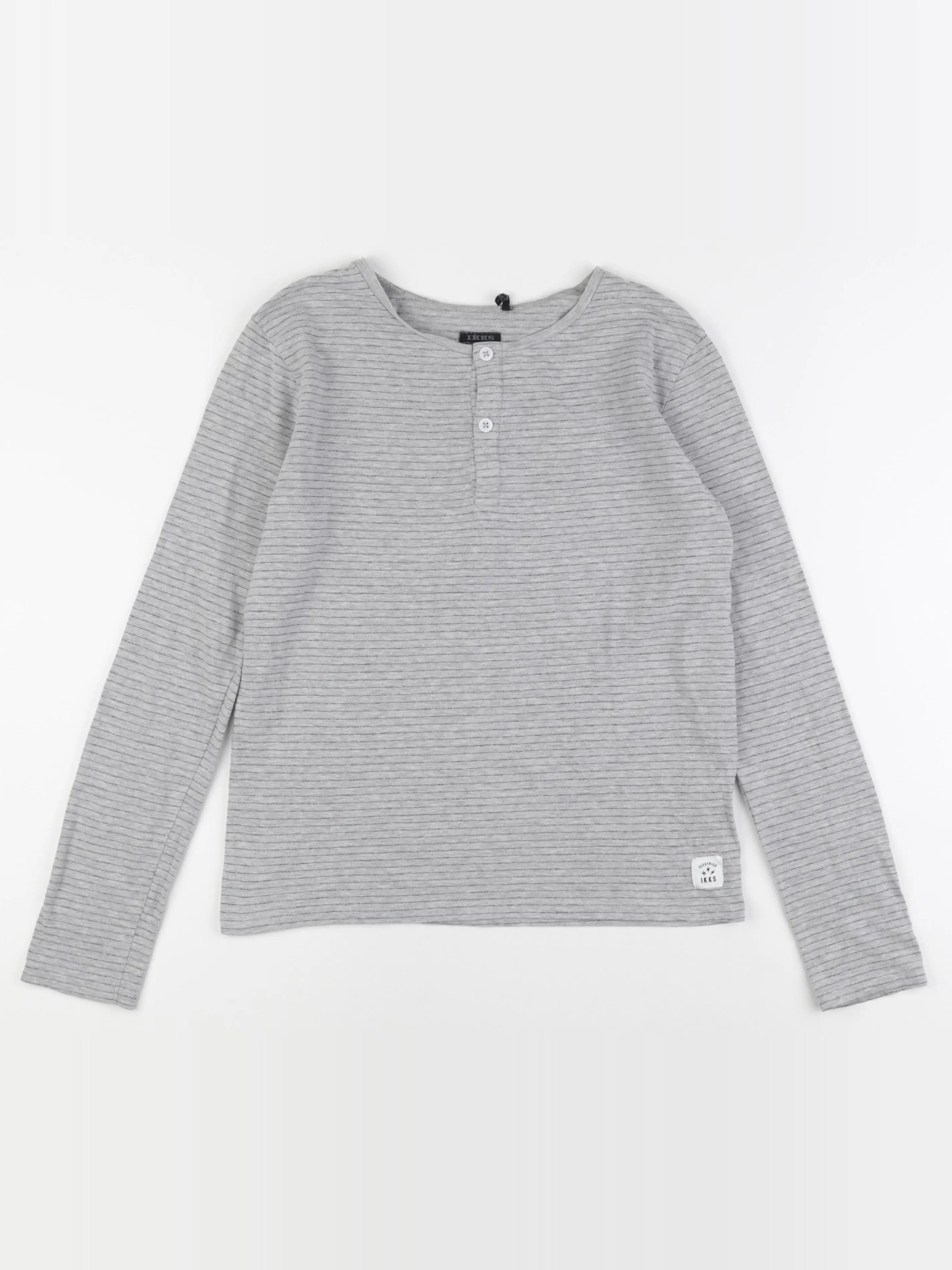 IKKS - tee-shirt gris - 12 ans