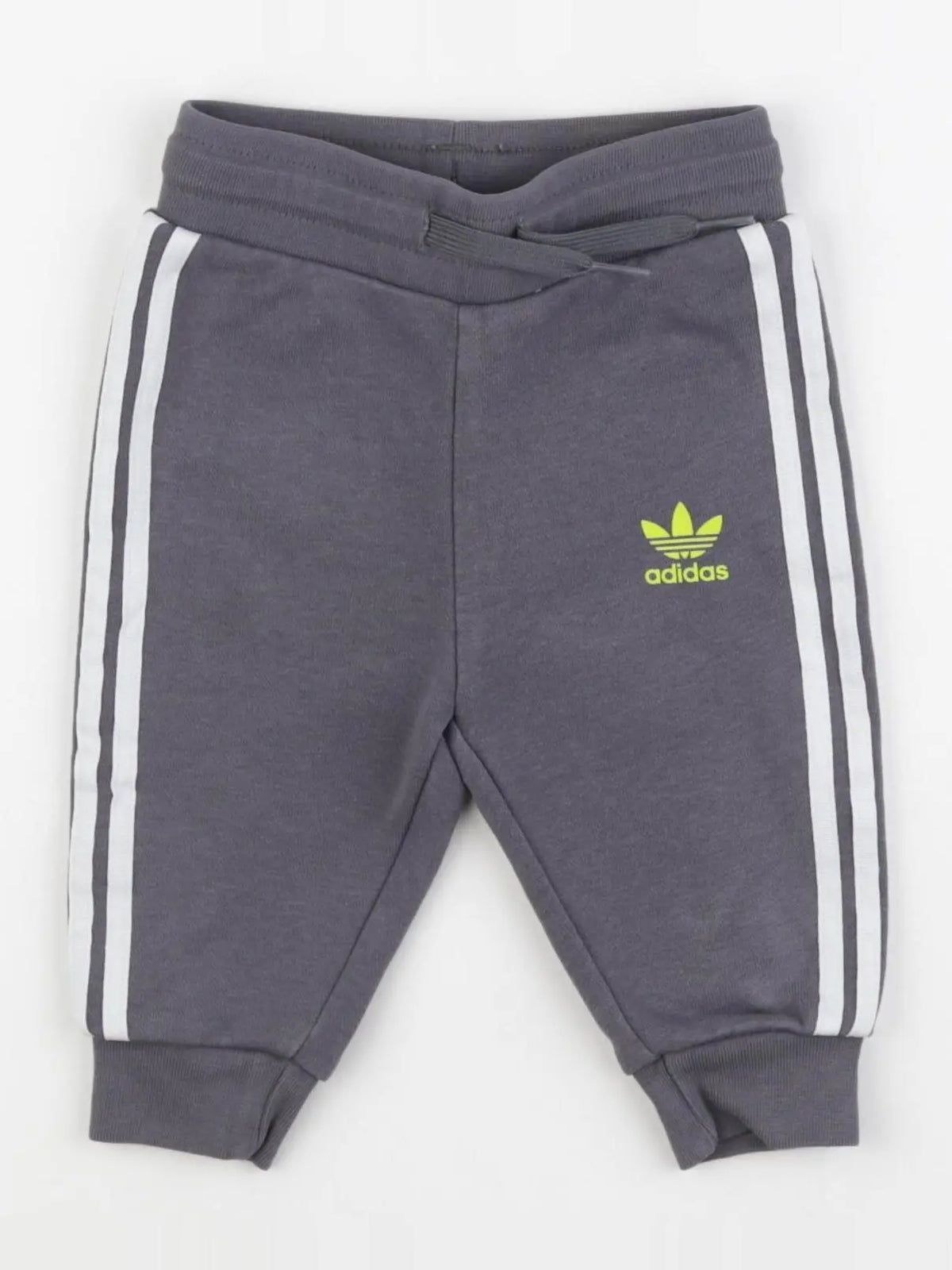 Adidas - jogging gris - 6/9 mois