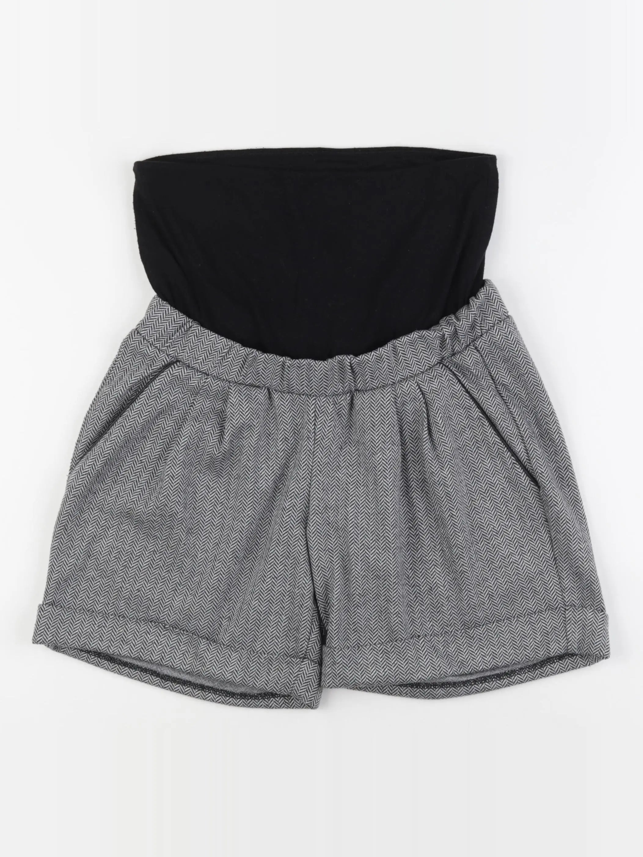 Envie de fraise - short grossesse gris - 36