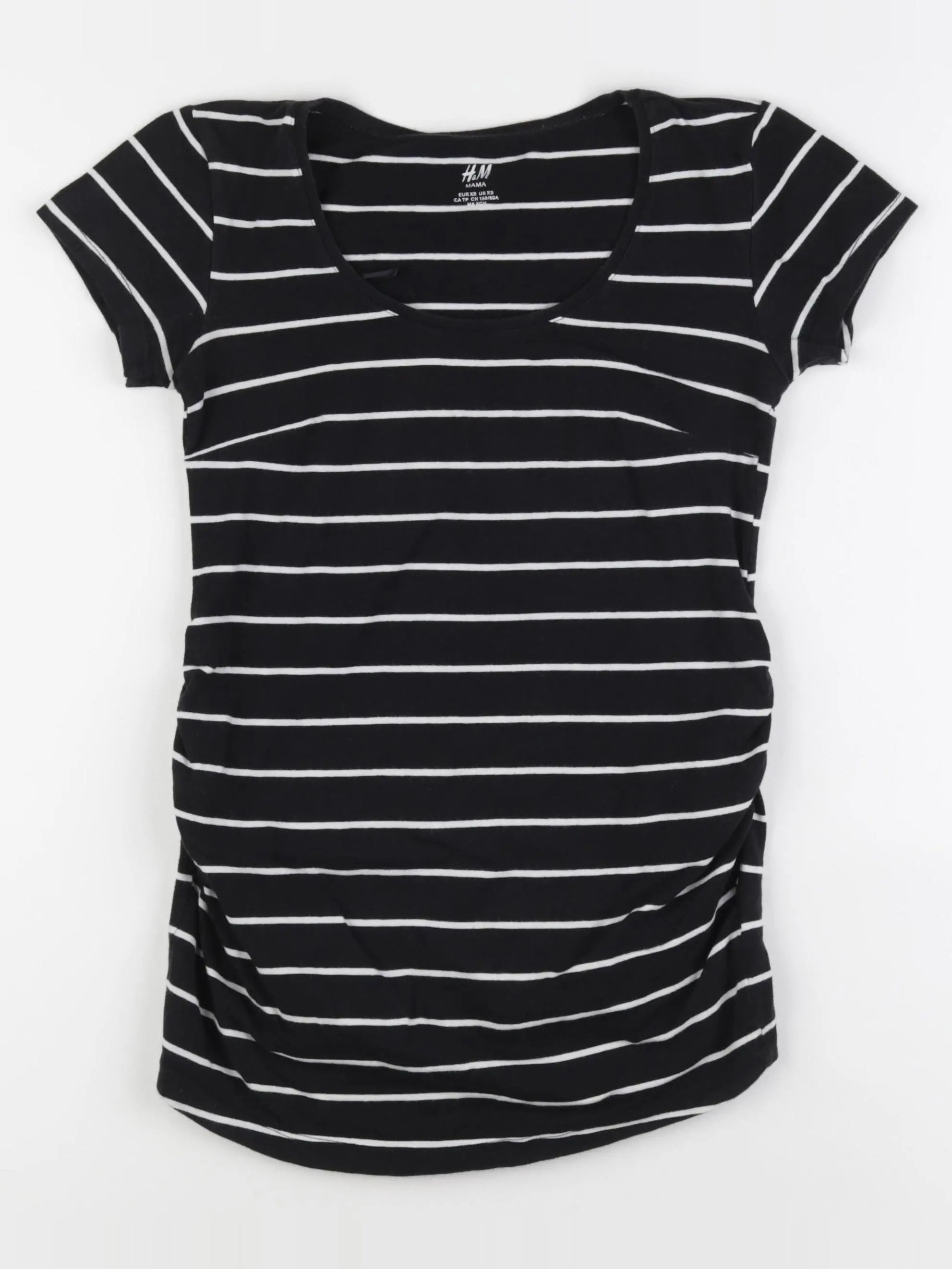 H&M - tee-shirt allaitement noir - XS