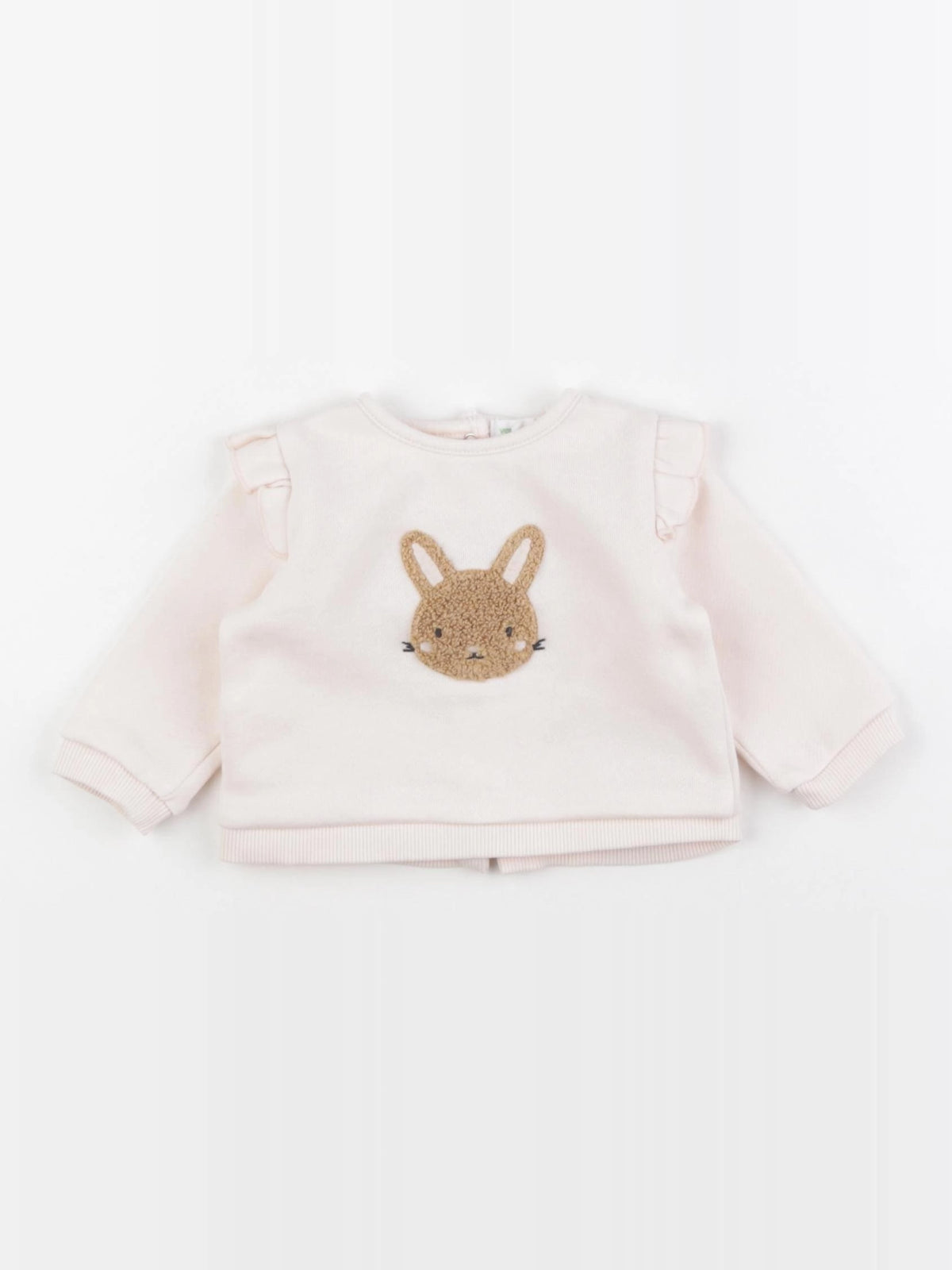 Vertbaudet - sweat rose - 3 mois