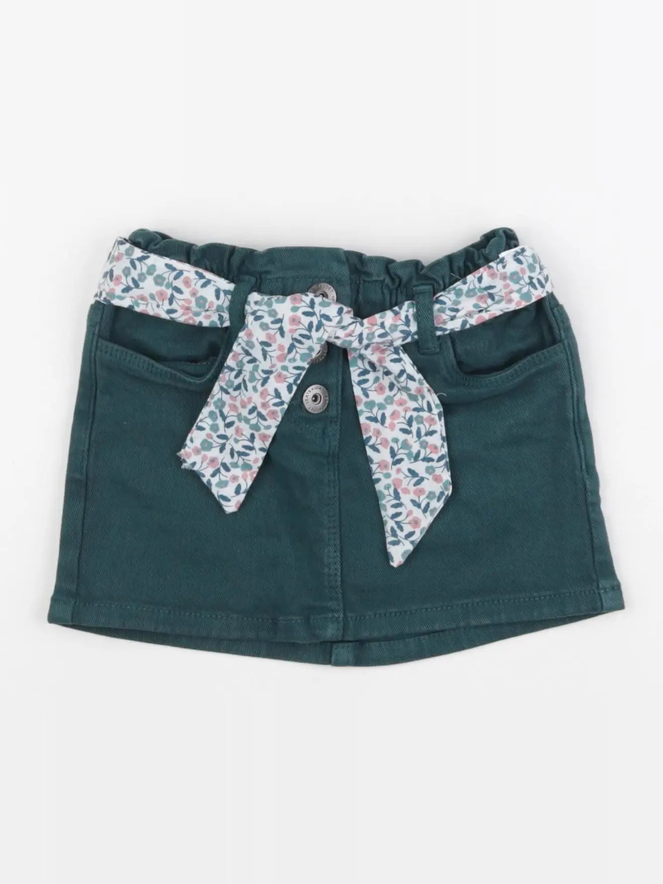 Vertbaudet - jupe vert - 2 ans