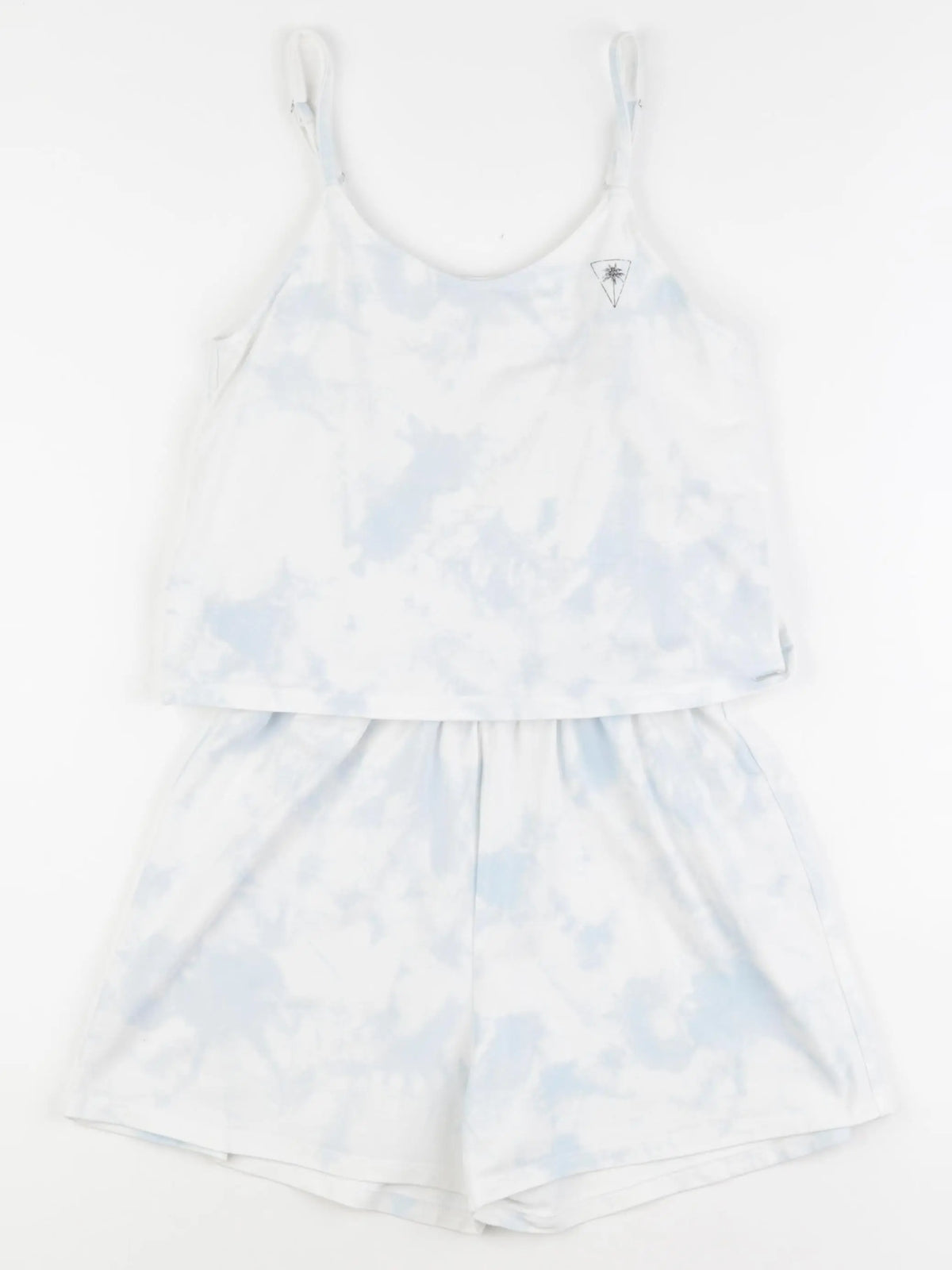 IKKS - combinaison bleu, blanc - 10 ans