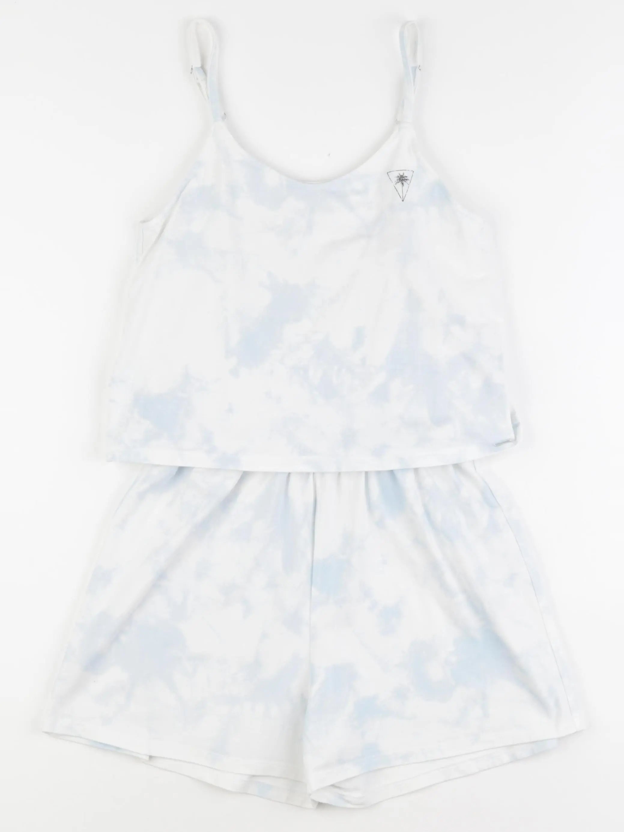 IKKS - combinaison bleu, blanc - 10 ans